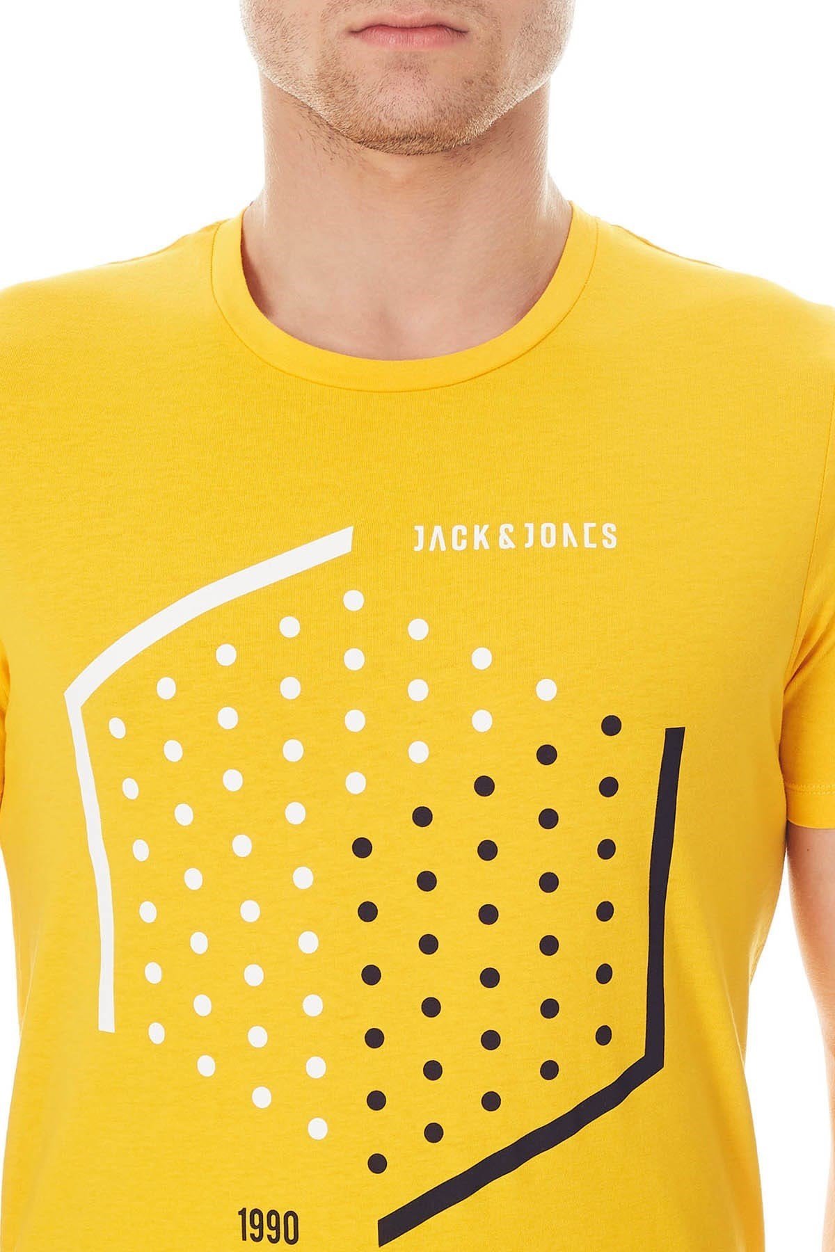 12149273Jack & Jones Jcoboost Tee Ss Crew Neck Erkek Tişört