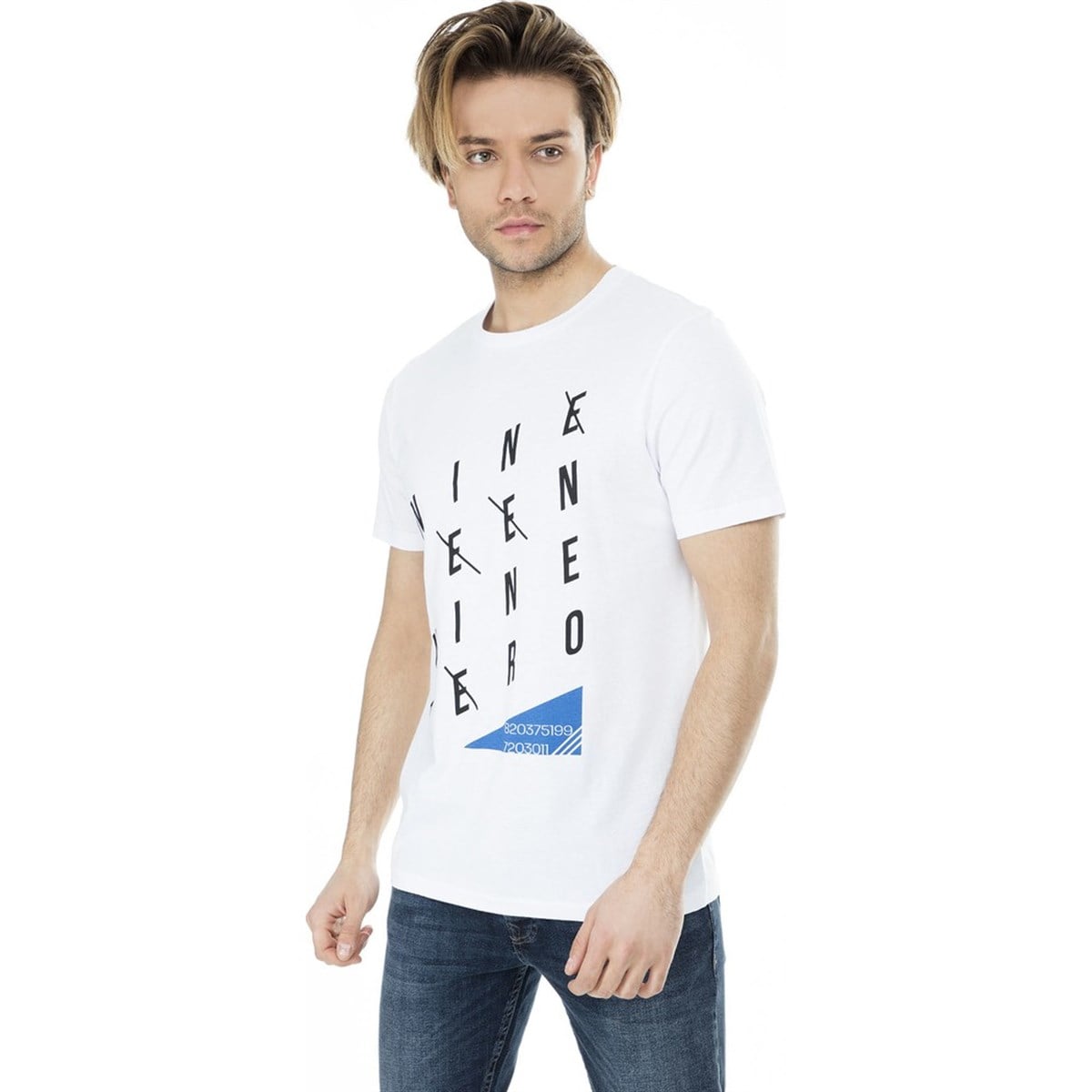 12152862Jack & Jones Jcoboost Tee Ss Crew Neck Erkek Tişört