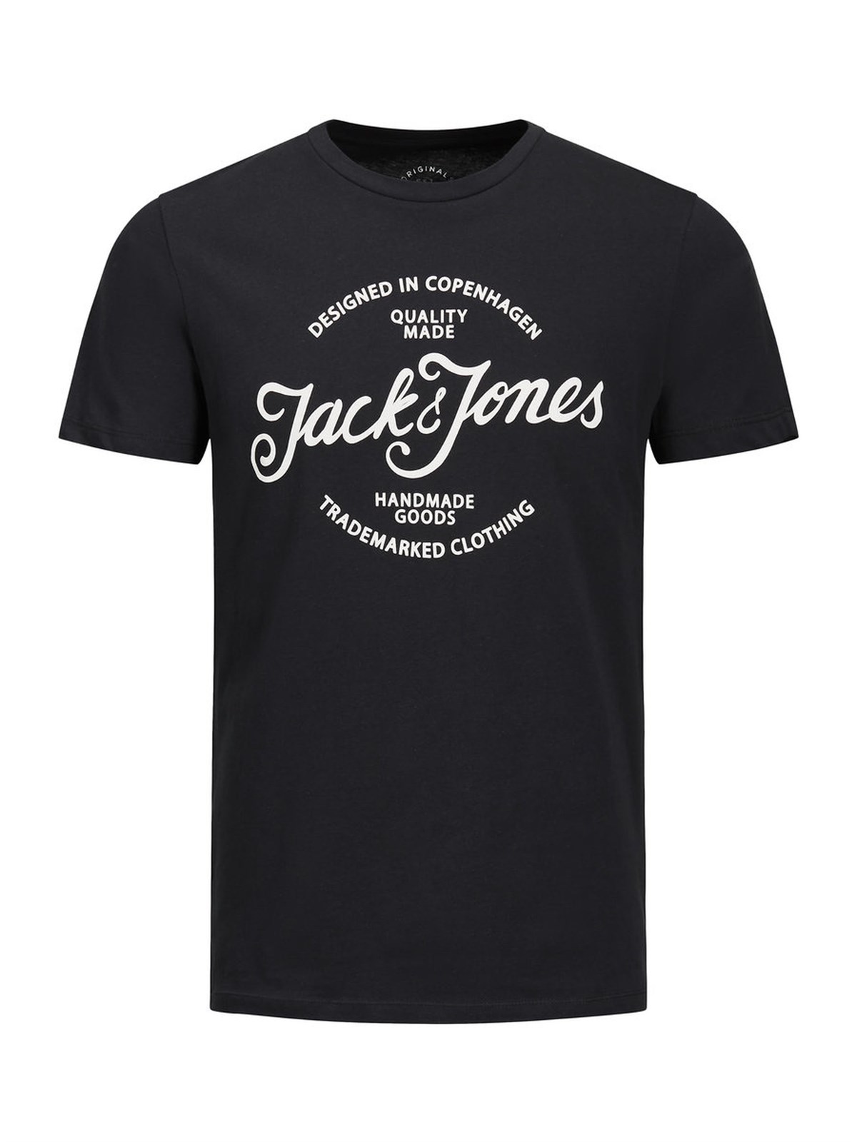 12135576NEBIMV3NEBIMV3|12135576|TapJACK & JONES JORNEWRAFFA TEE SS CREW NECK NOOS ERKEK T-SHIRT-Tap Shoe