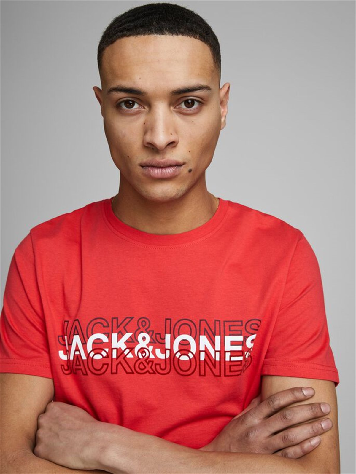 12171464Jack&Jones Jcoblane Tee SS Crew Neck Erkek T-Shirt-12171464
