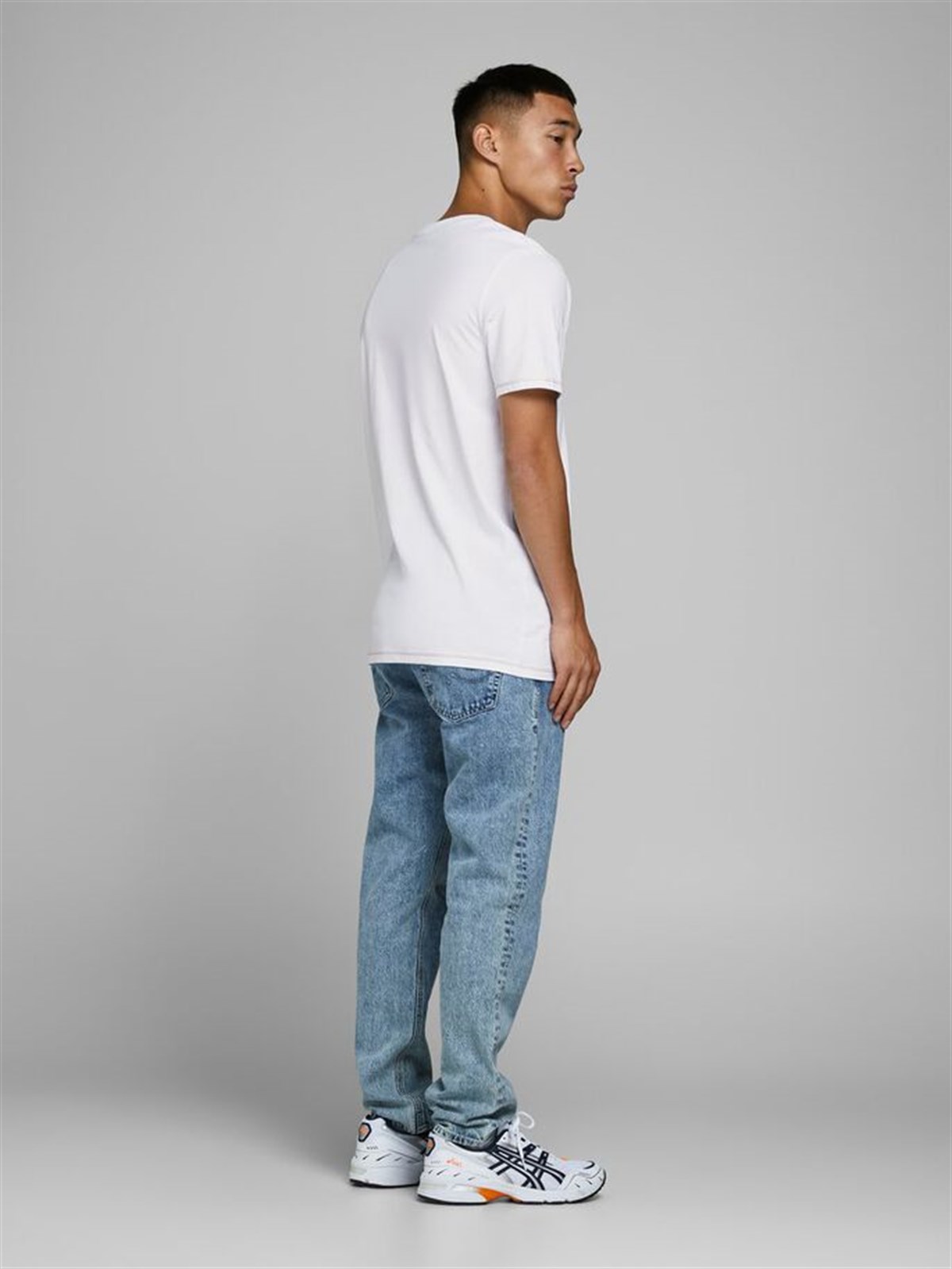 12171360Jack&Jones Jcojacob Tee SS Crew Neck Erkek Tişört - 12171375