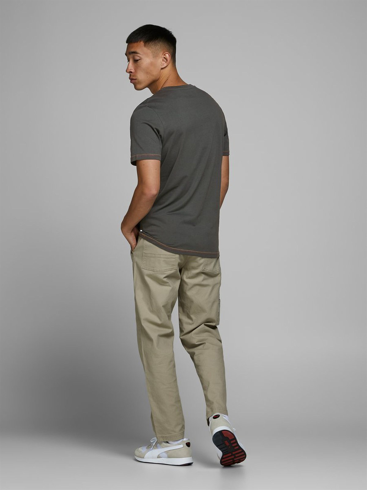 12171360Jack&Jones Jcojacob Tee SS Crew Neck Erkek Tişört - 12171375