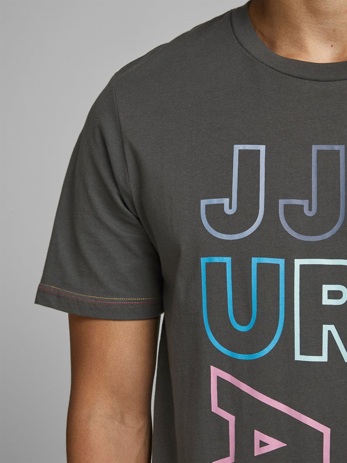 12171360Jack&Jones Jcojacob Tee SS Crew Neck Erkek Tişört - 12171375