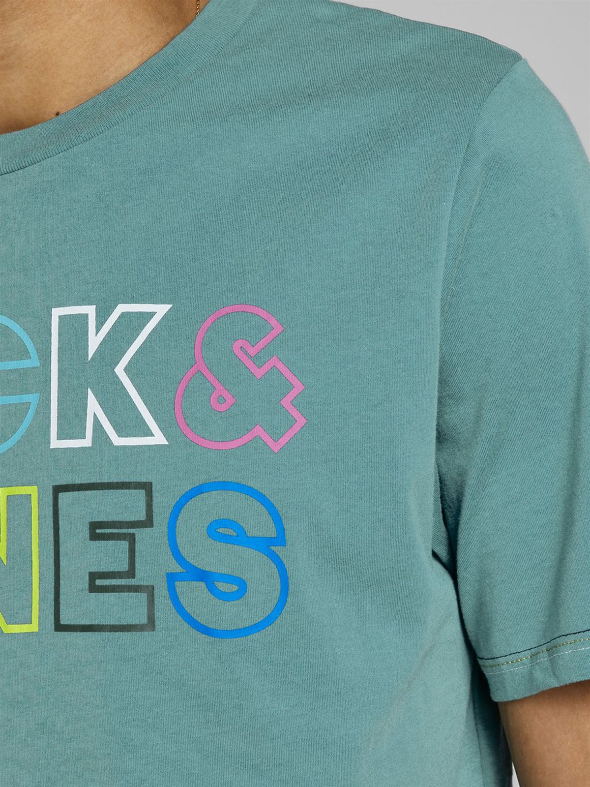 12171360Jack&Jones Jcojacob Tee SS Crew Neck Erkek Tişört - 12171375