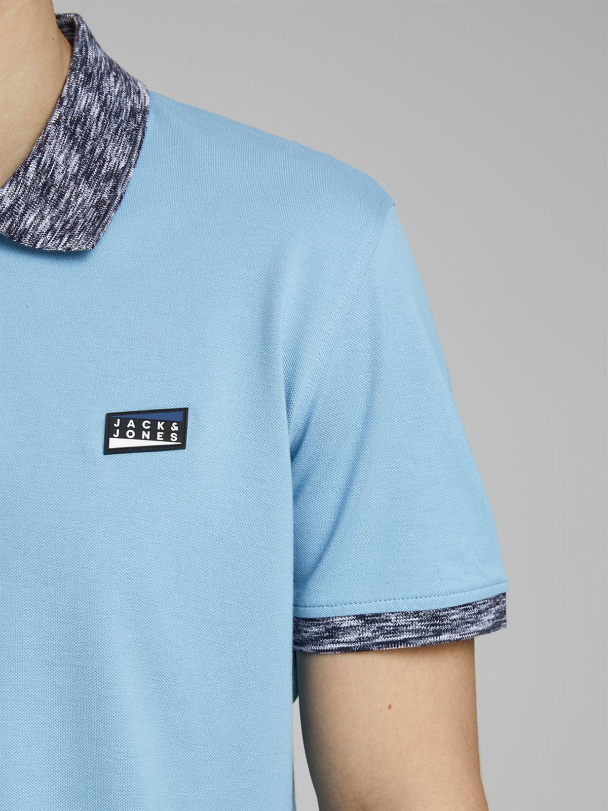 12171398Jack&Jones Jcomoose Erkek Polo Tişört