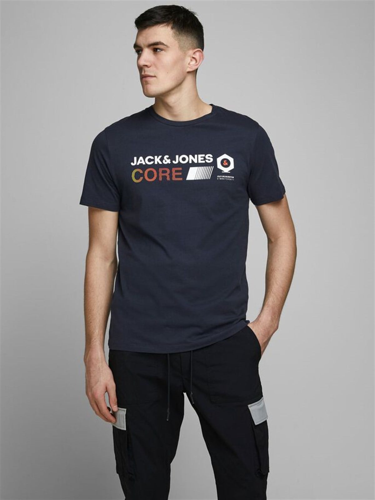 12174367Jack&Jones Jcopony Tee SS Crew Neck Fst Erkek T-Shirt-12174367