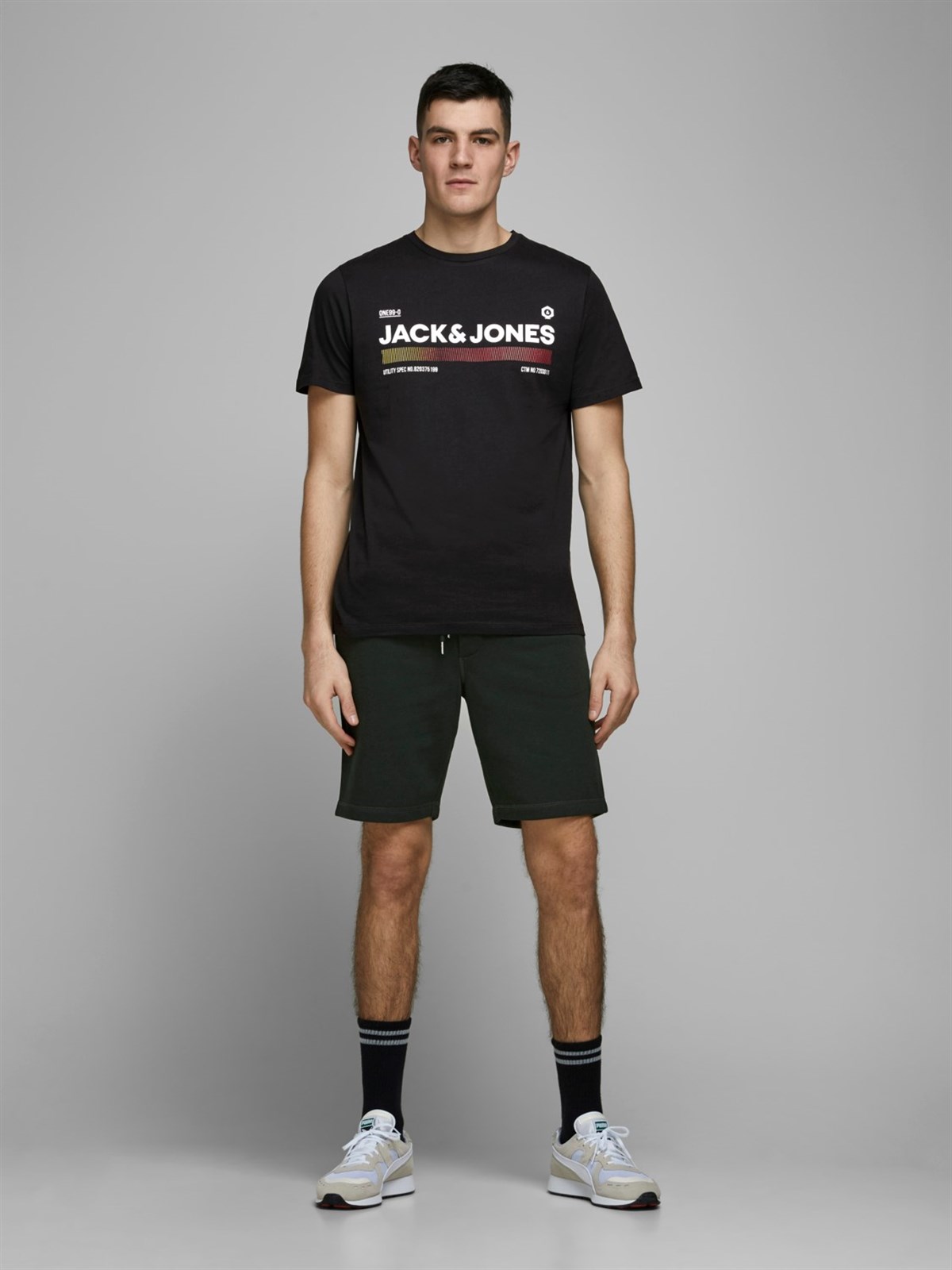 12174367Jack&Jones Jcopony Tee SS Crew Neck Fst Erkek T-Shirt-12174367
