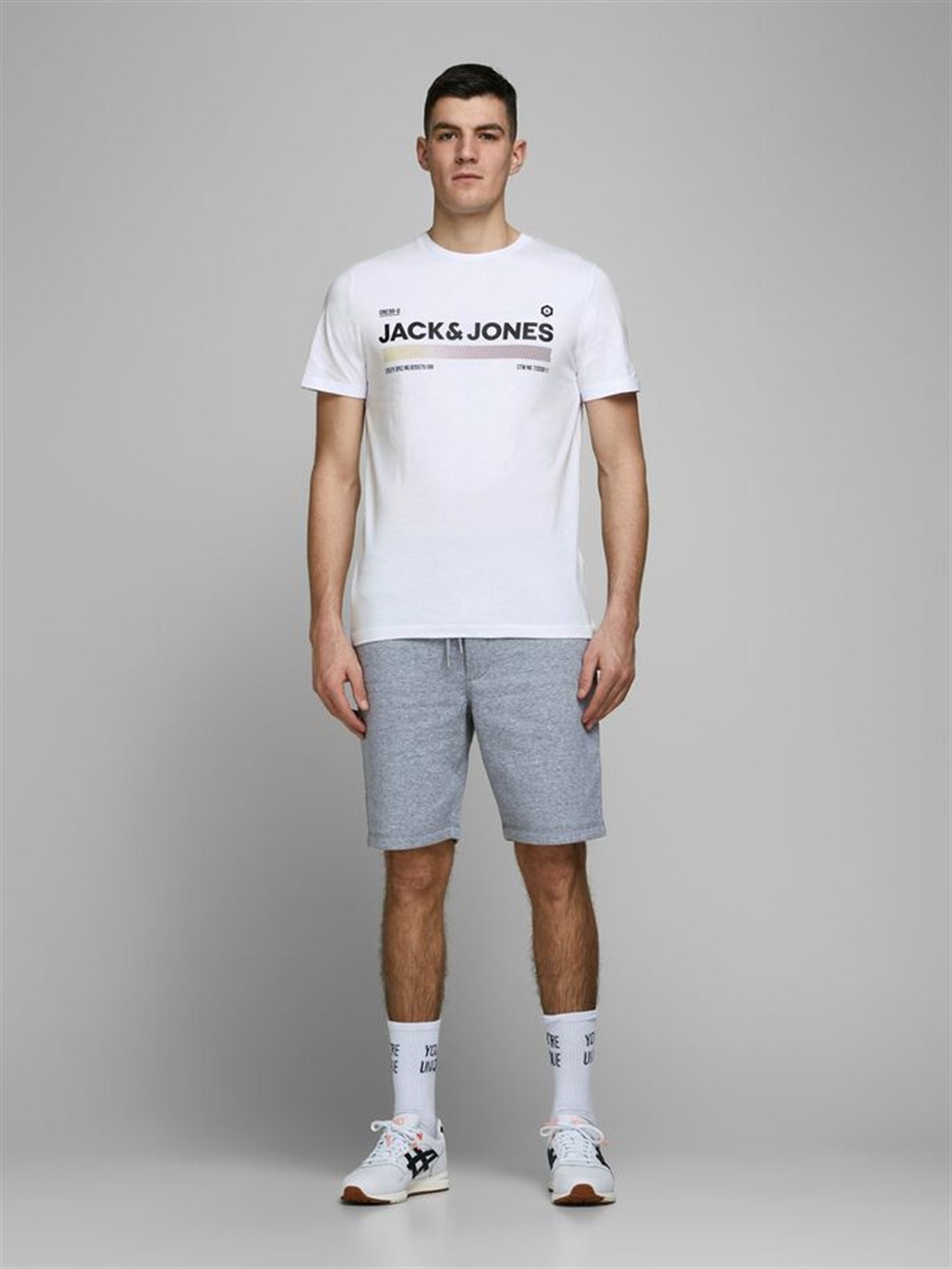12174367Jack&Jones Jcopony Tee SS Crew Neck Fst Erkek T-Shirt-12174367