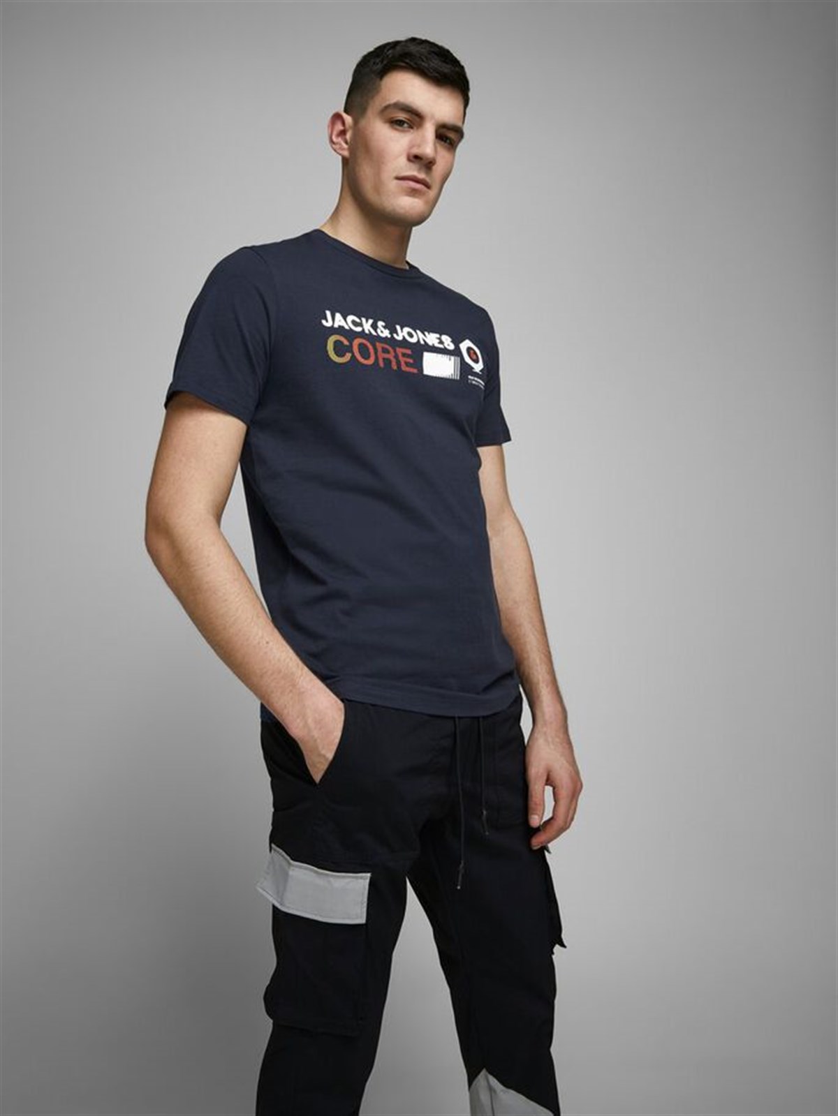 12174367Jack&Jones Jcopony Tee SS Crew Neck Fst Erkek T-Shirt-12174367