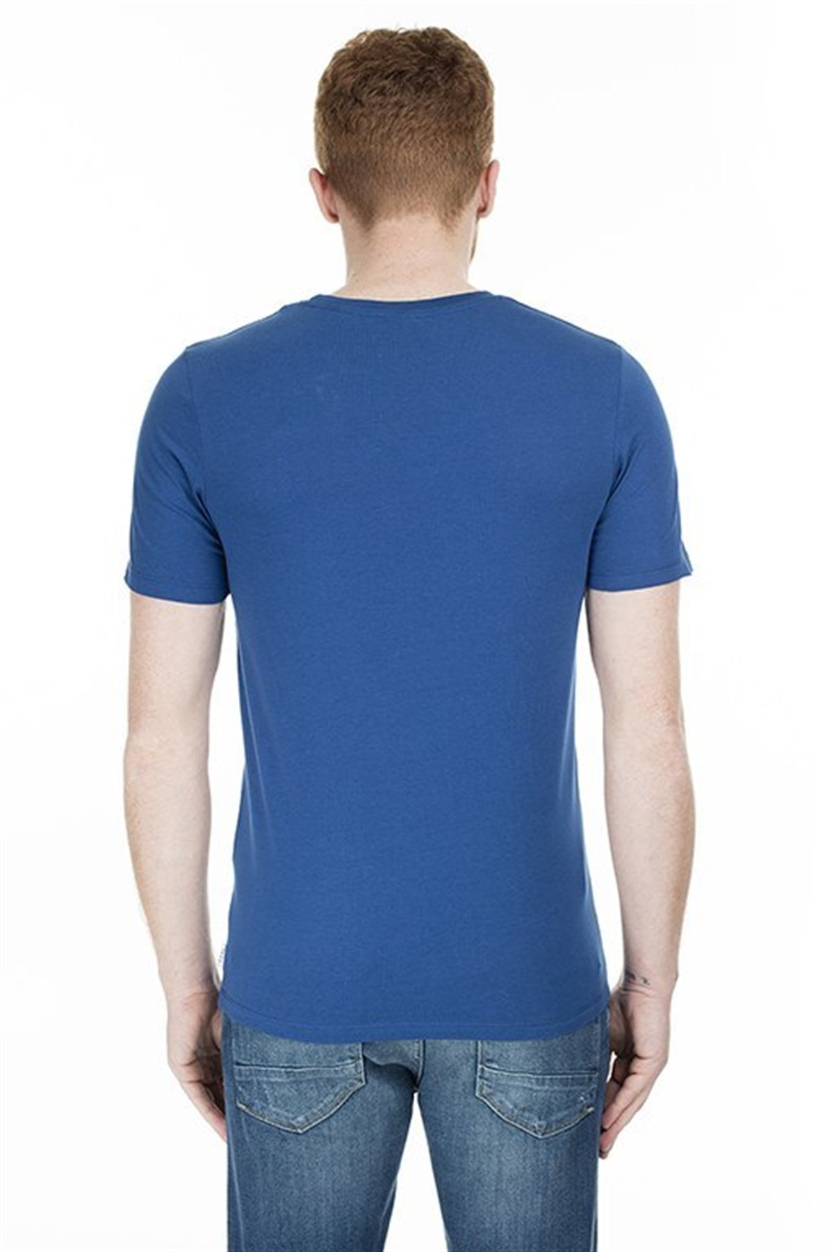 12172222Jack&Jones Jcoraba Tee SS Crew Neck Fst Erkek Tişört