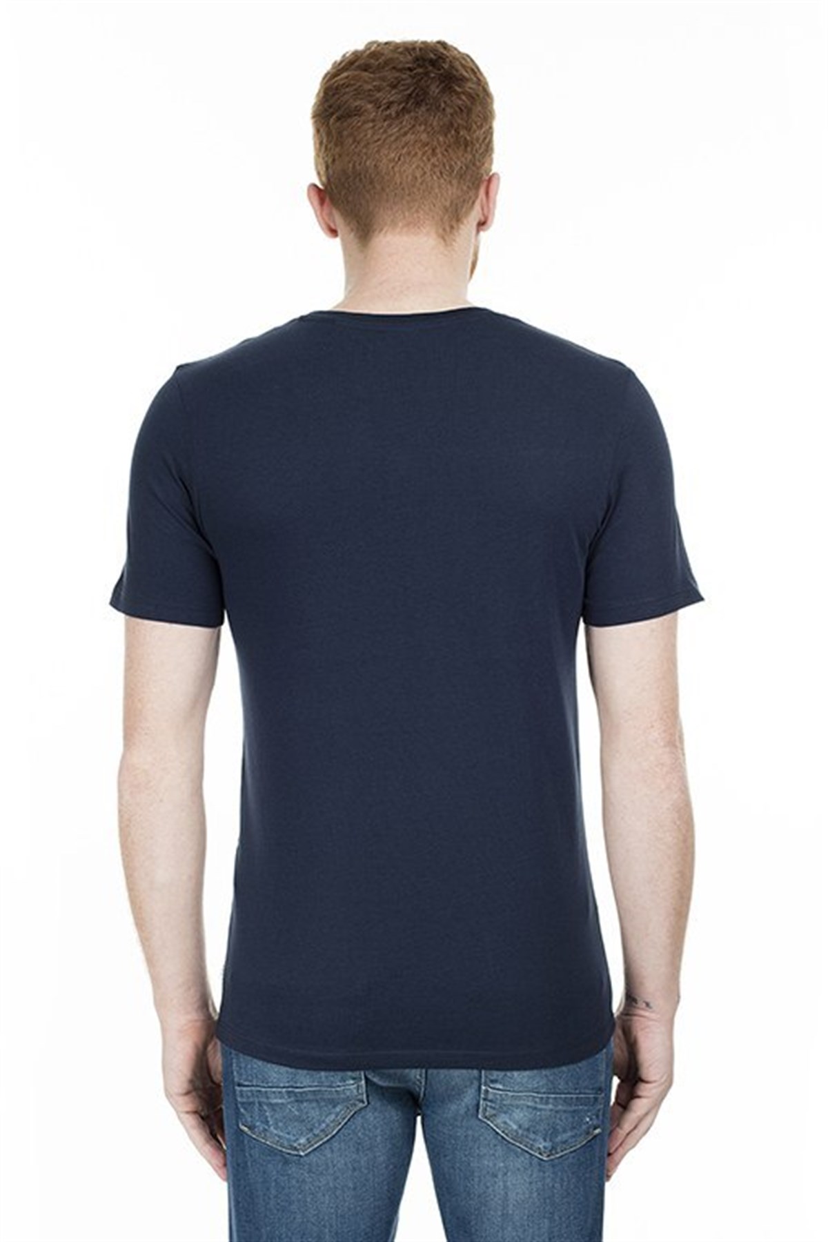 12172222Jack&Jones Jcoraba Tee SS Crew Neck Fst Erkek Tişört