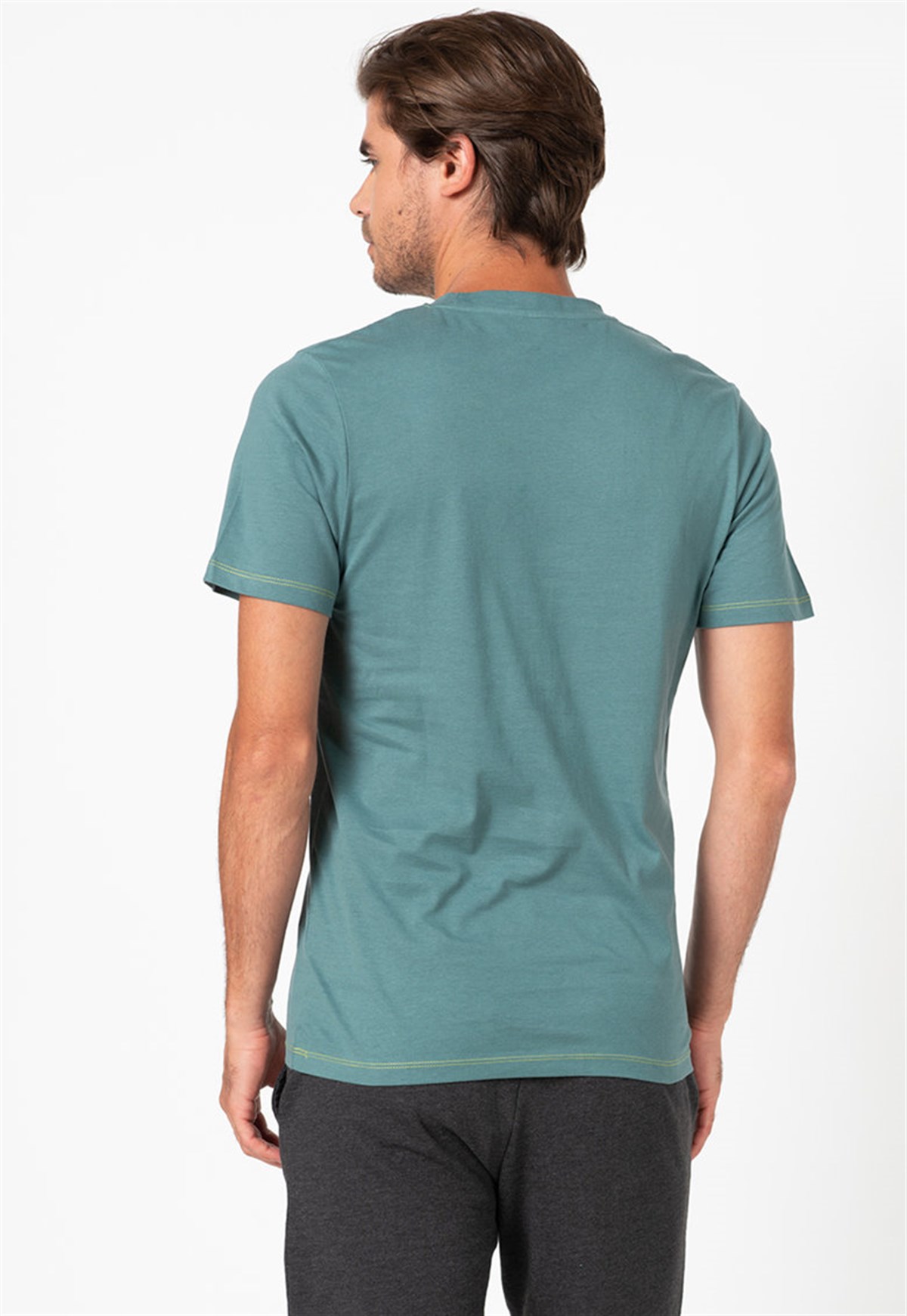 12171412Jack&Jones Jcoshade Tee SS Crew Neck Erkek T-Shirt-12171412