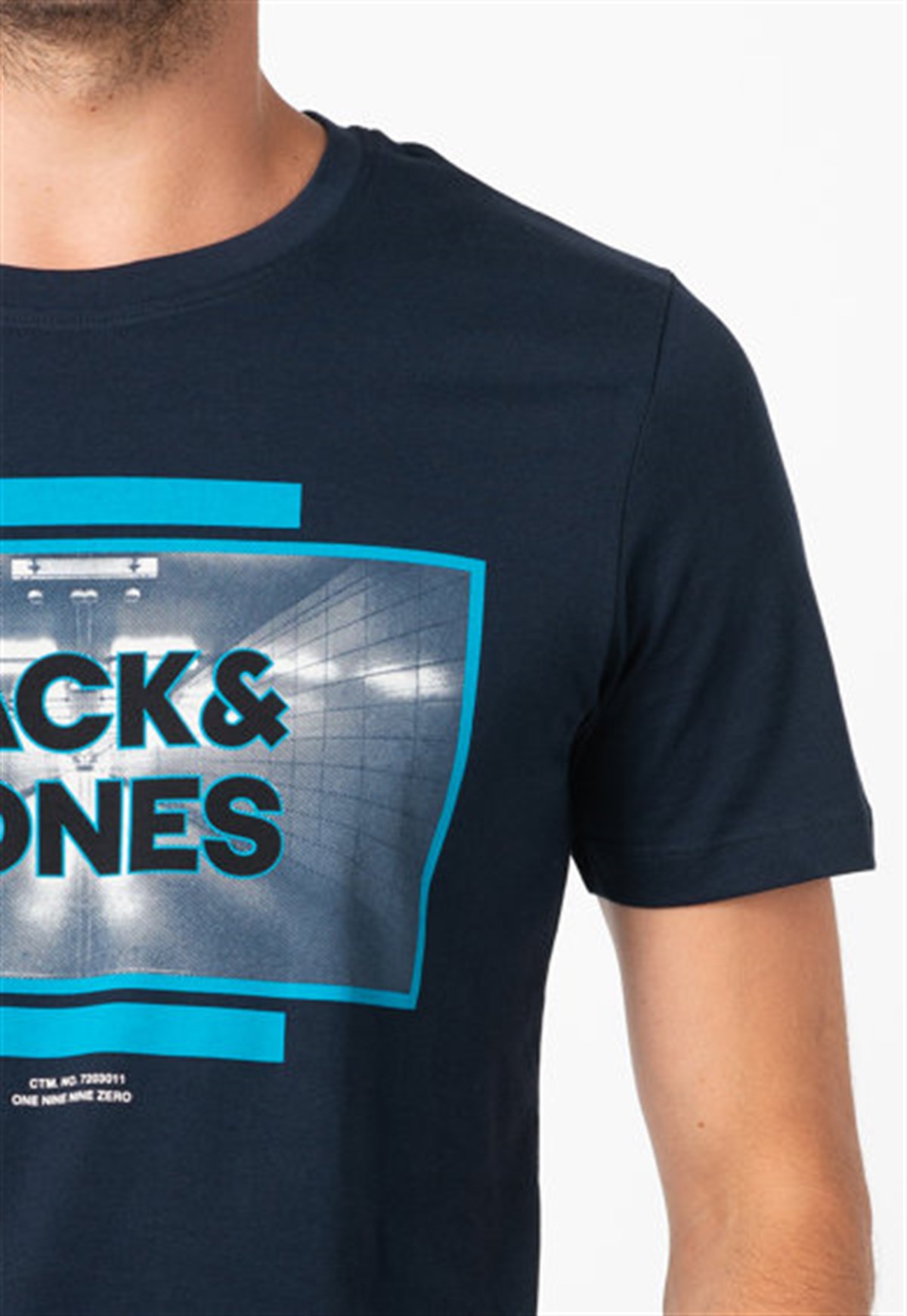12174369Jack&Jones Jcotunel Tee SS Crew Neck Fst Erkek T-Shirt-12174369