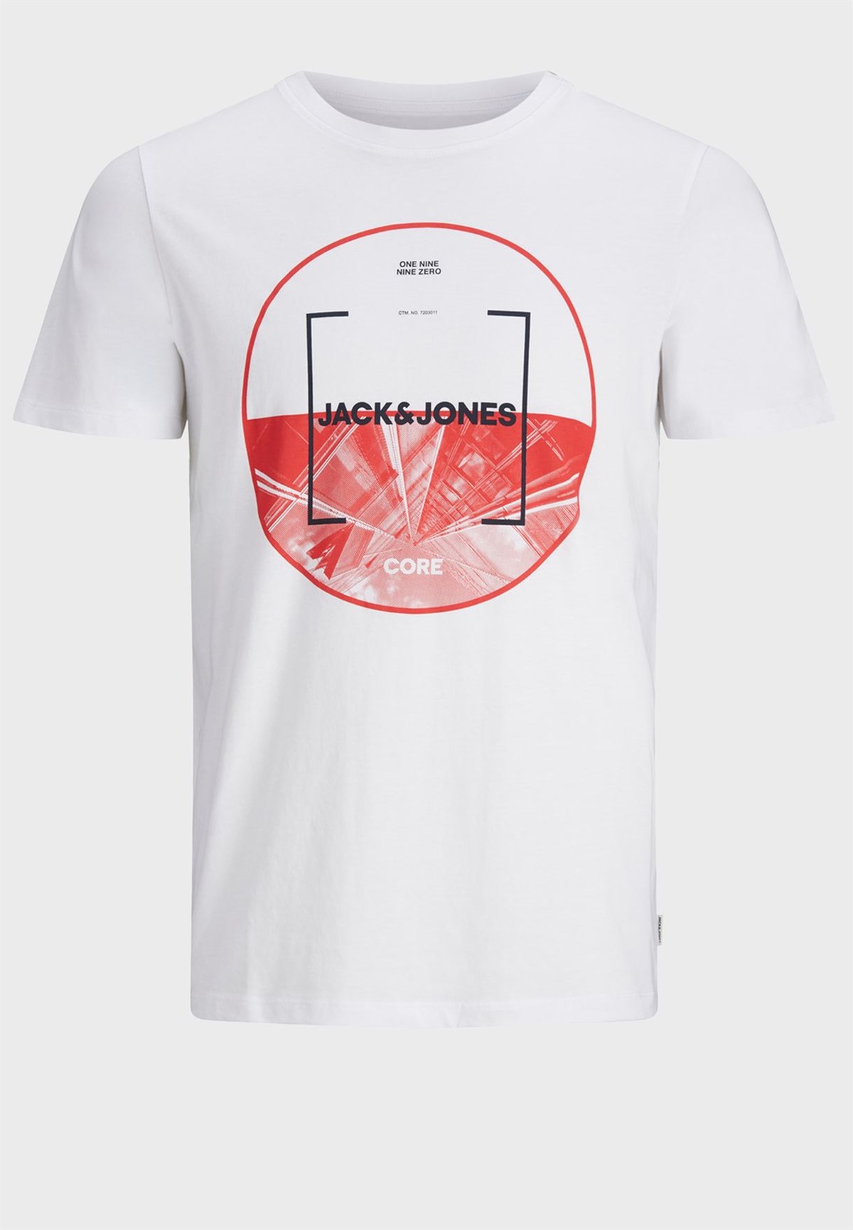 12174369Jack&Jones Jcotunel Tee SS Crew Neck Fst Erkek T-Shirt-12174369