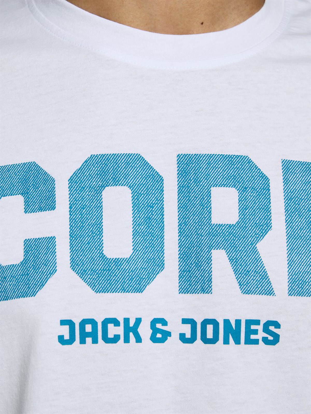 12171404Jack&Jones Jcovoice Tee SS Crew Neck Erkek T-Shirt-12171404