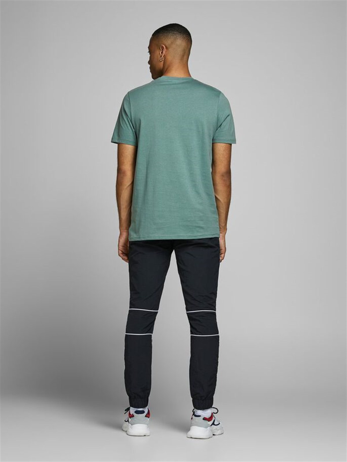 12171404Jack&Jones Jcovoice Tee SS Crew Neck Erkek T-Shirt-12171404