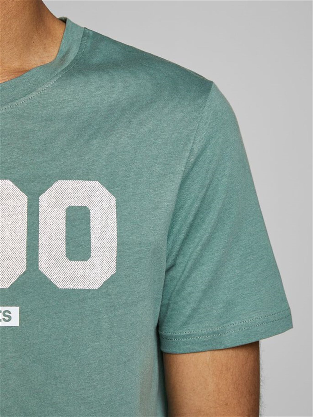 12171404Jack&Jones Jcovoice Tee SS Crew Neck Erkek T-Shirt-12171404