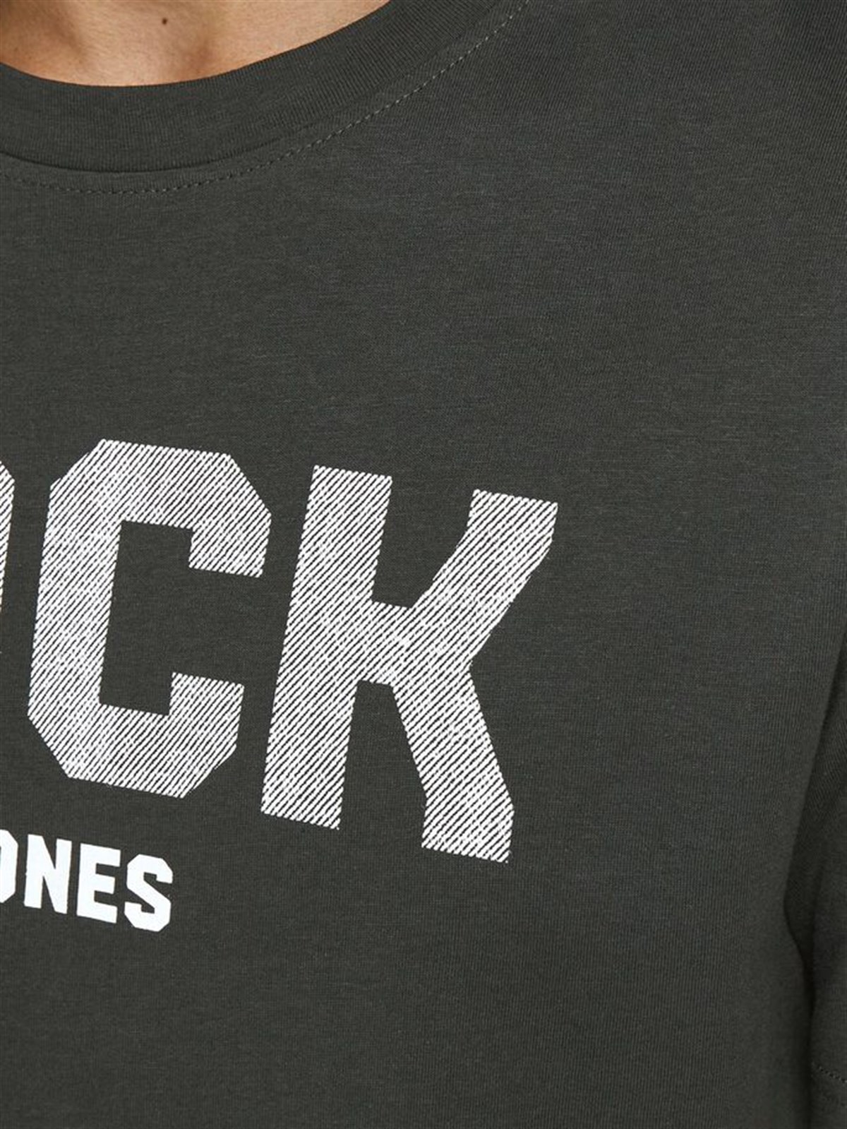 12171404Jack&Jones Jcovoice Tee SS Crew Neck Erkek T-Shirt-12171404