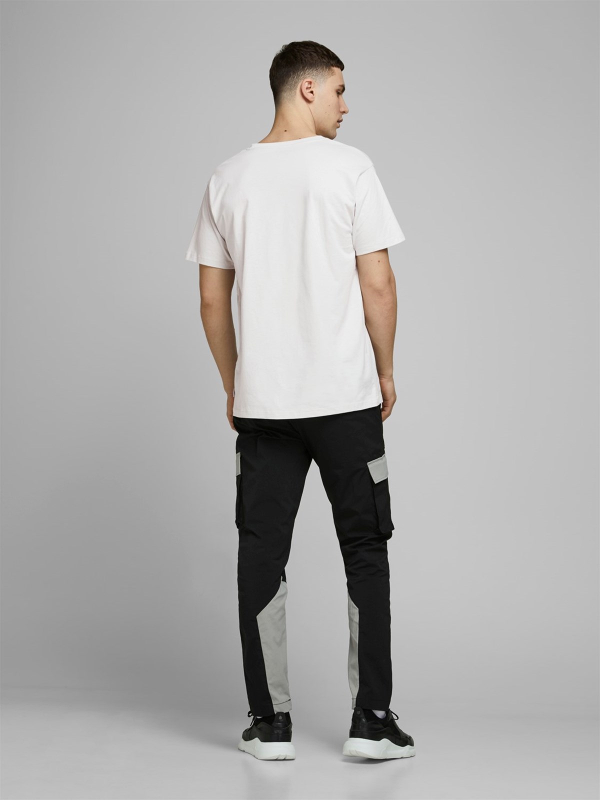 12171435Jack&Jones Jcowood Tee SS Crew Neck Erkek T-Shirt-12171435