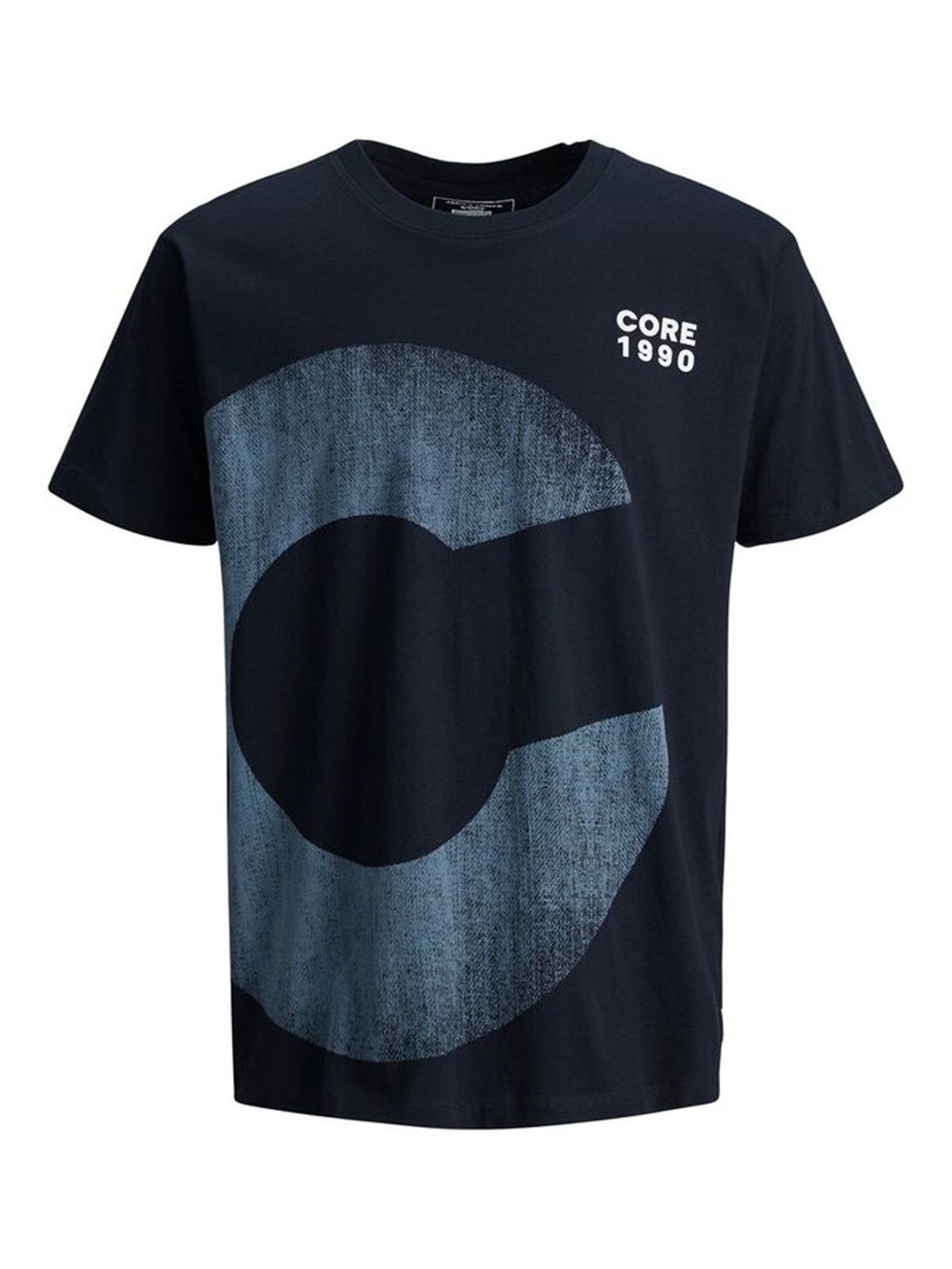 12171435Jack&Jones Jcowood Tee SS Crew Neck Erkek T-Shirt-12171435