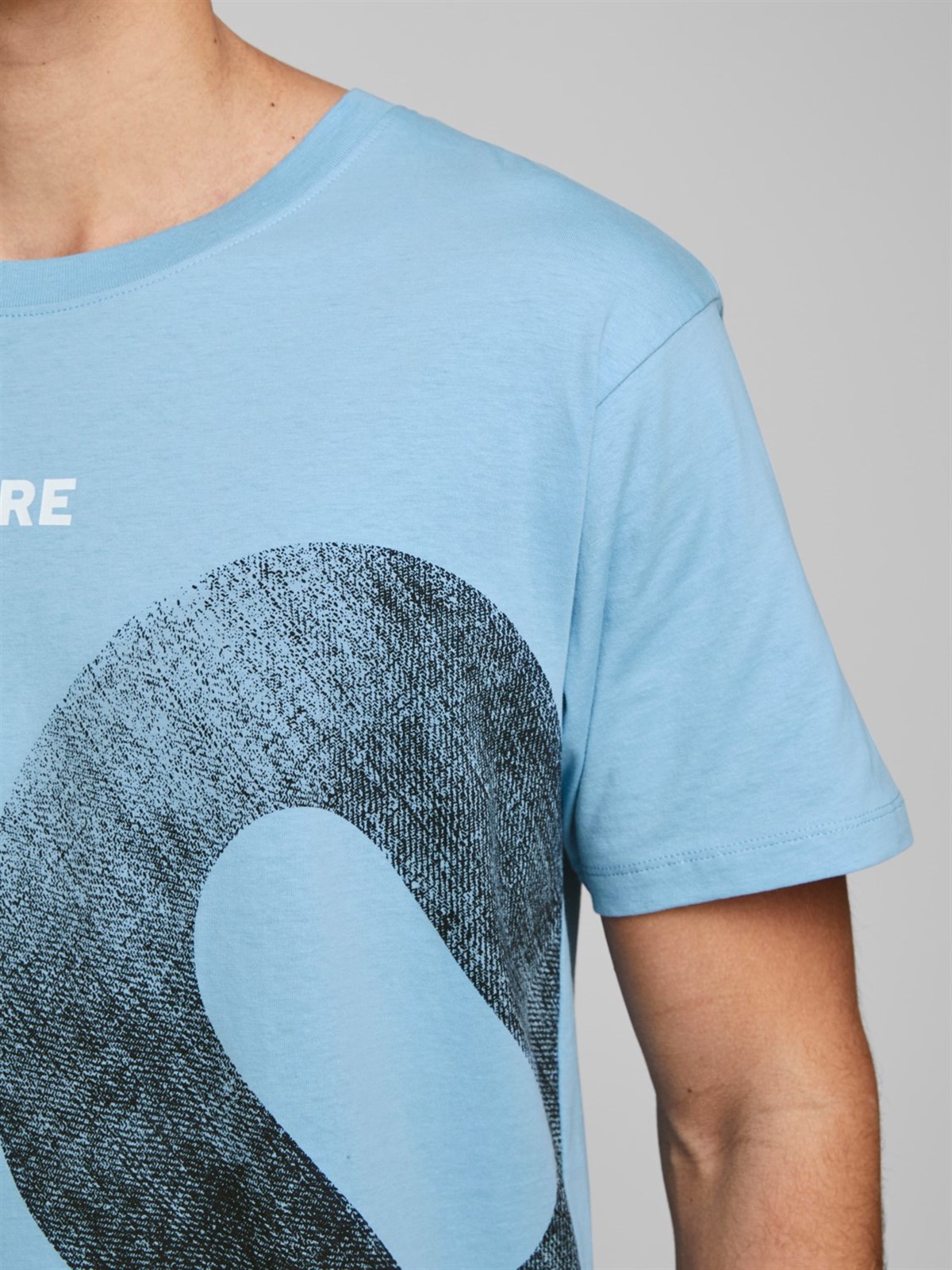 12171435Jack&Jones Jcowood Tee SS Crew Neck Erkek T-Shirt-12171435