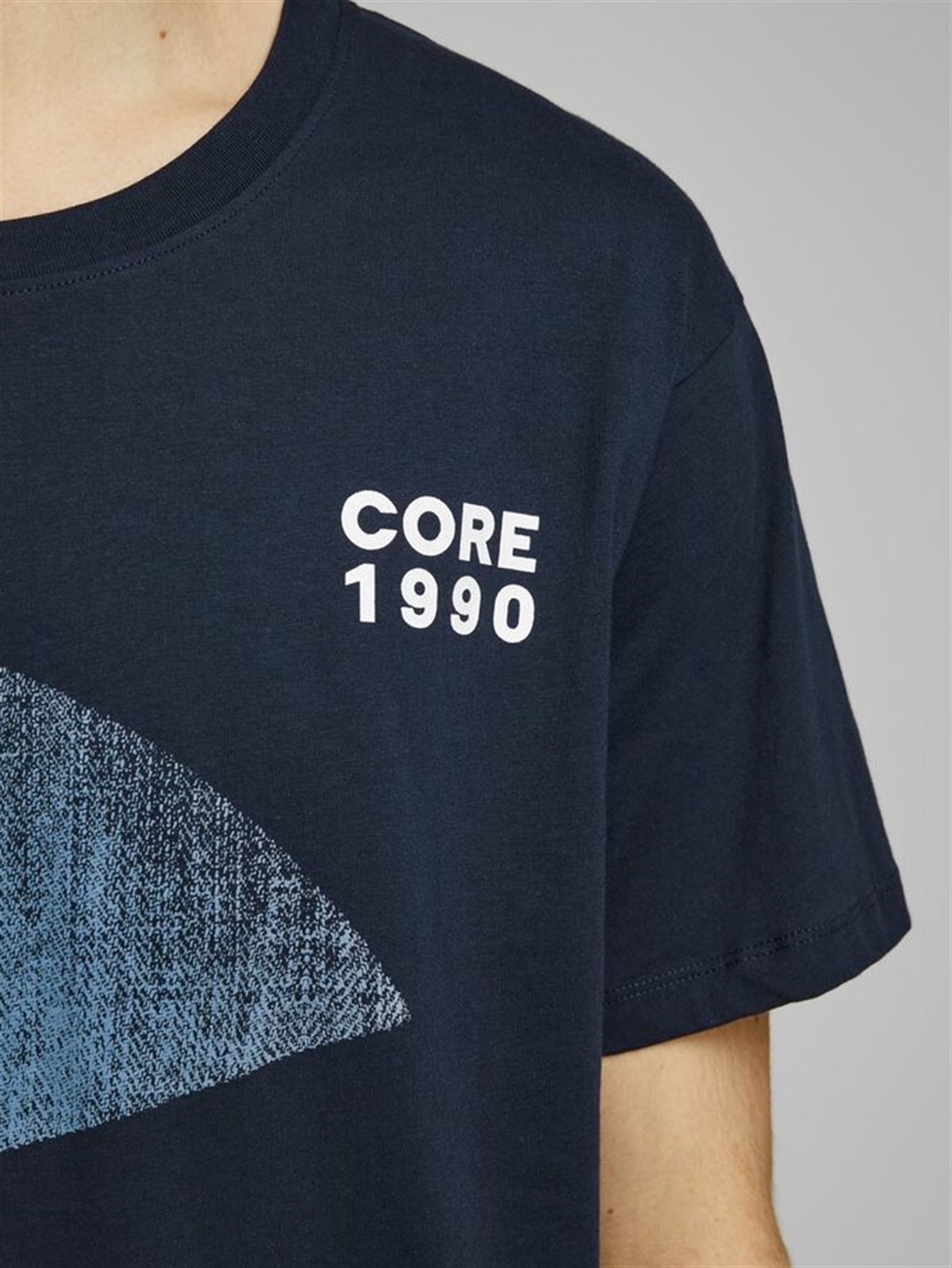 12171435Jack&Jones Jcowood Tee SS Crew Neck Erkek T-Shirt-12171435