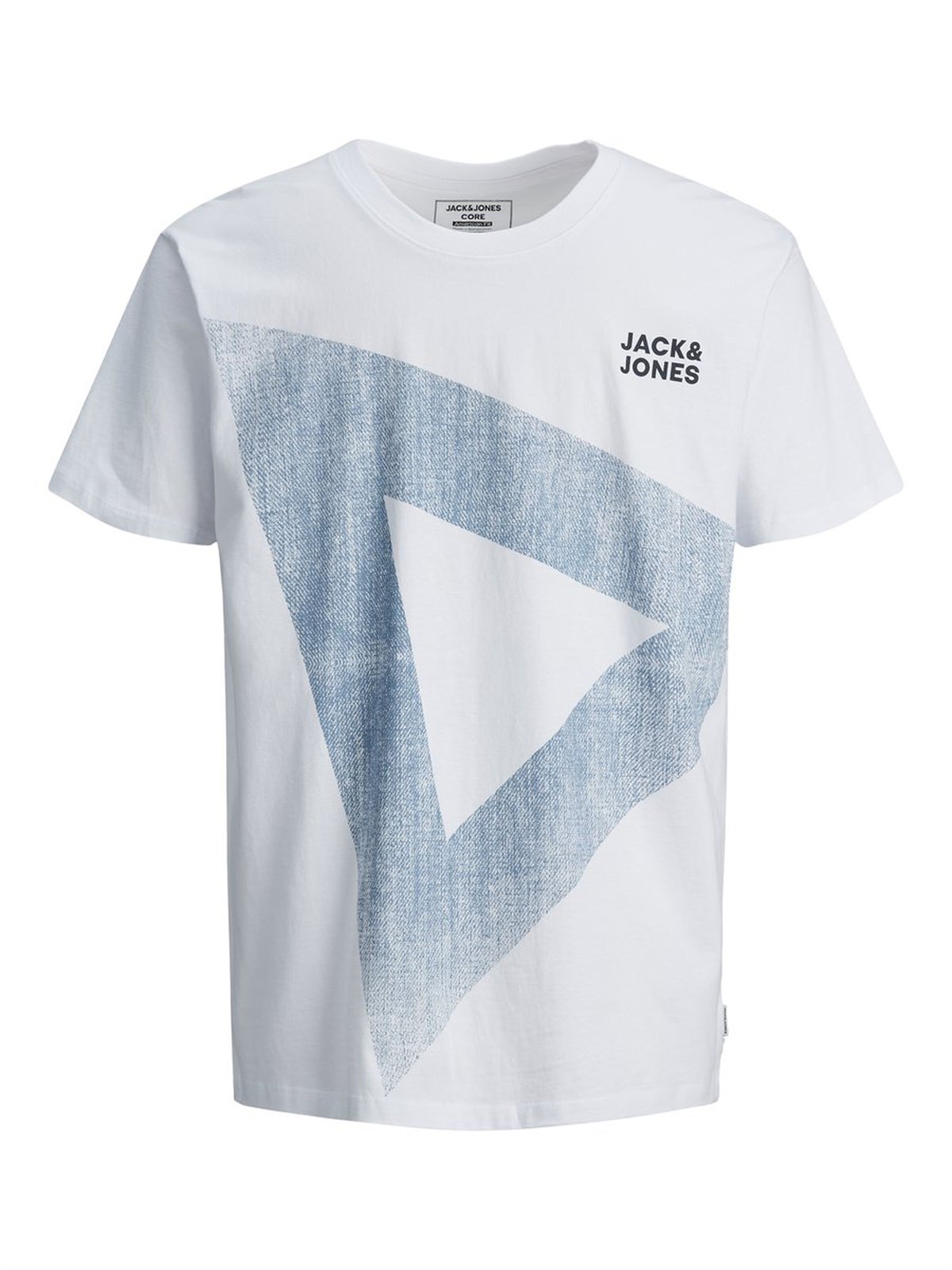 12171435Jack&Jones Jcowood Tee SS Crew Neck Erkek T-Shirt-12171435