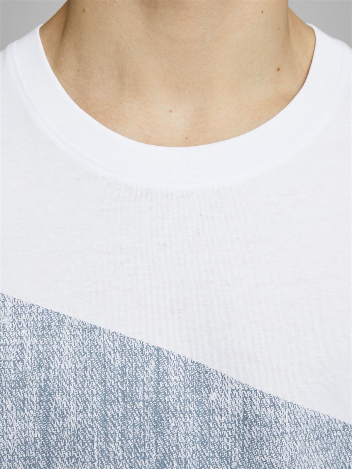 12171435Jack&Jones Jcowood Tee SS Crew Neck Erkek T-Shirt-12171435