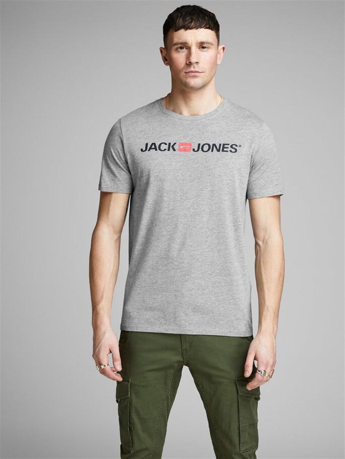 12137126Jack&Jones Jjecorp Logo Tee SS Crew Neck Noos Erkek T-Shirt-12137126