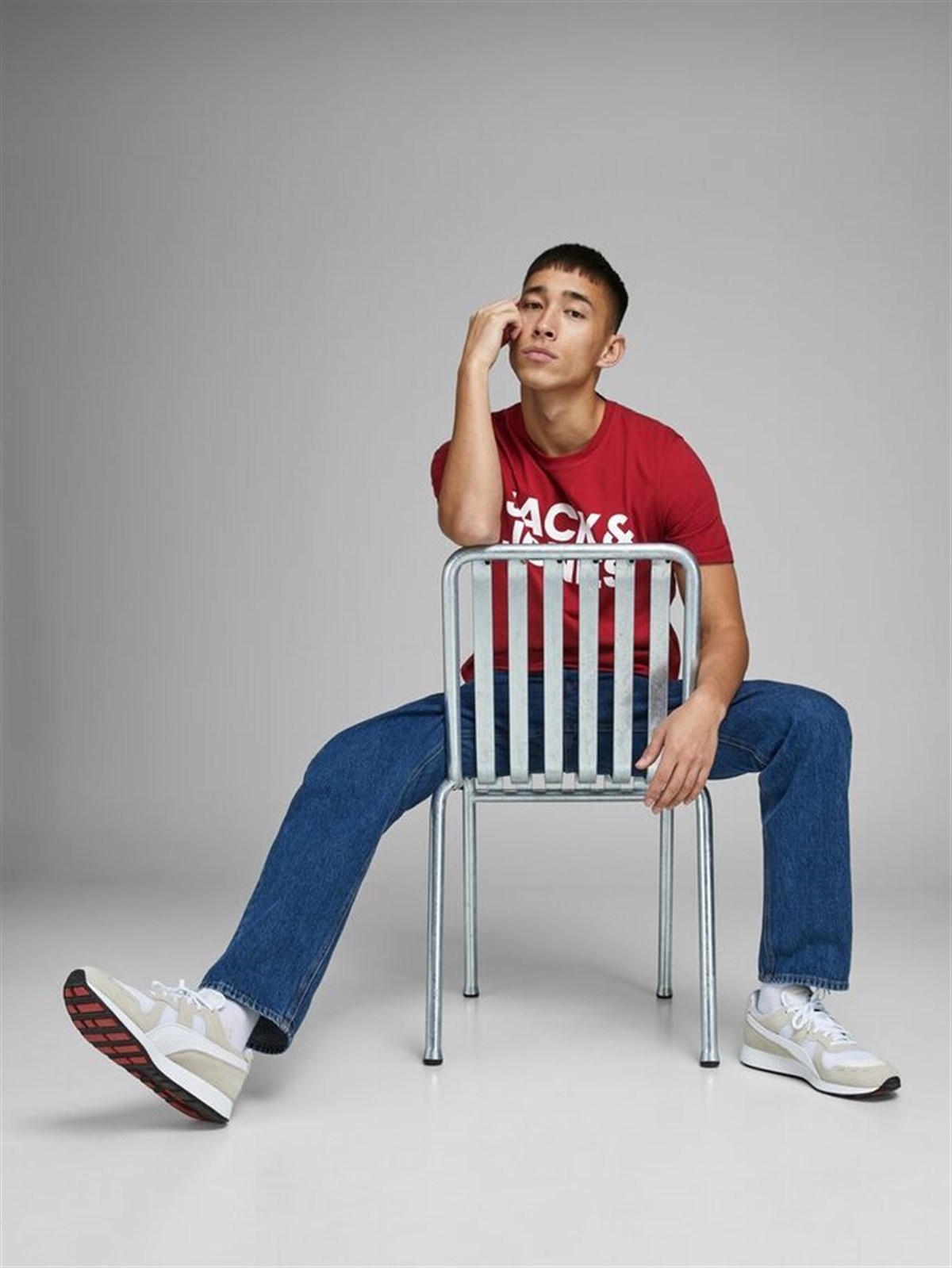 12151955Jack&Jones Jjecorp Logo Tee SS O-Neck Noos Erkek T-Shirt-12151955