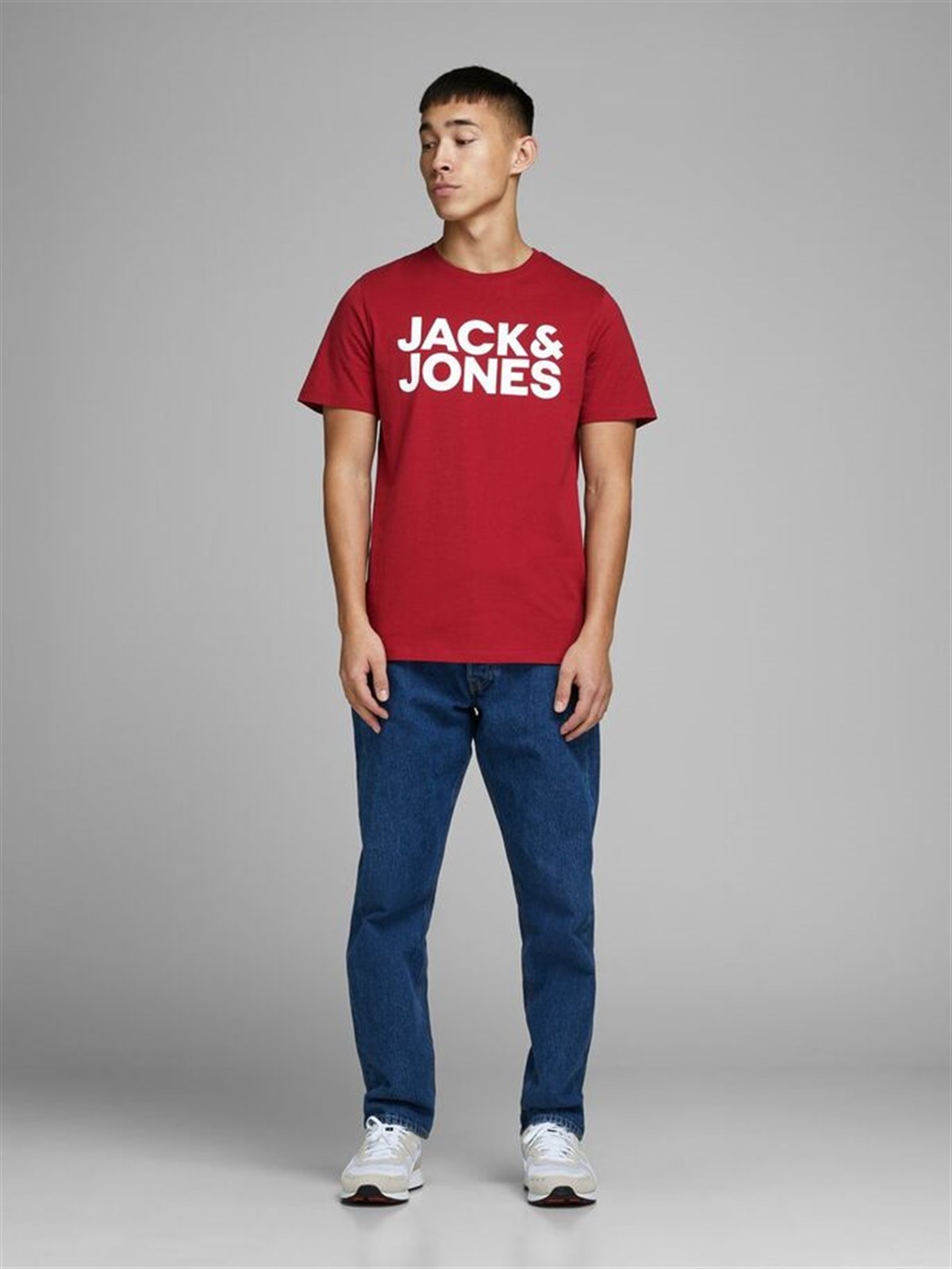 12151955Jack&Jones Jjecorp Logo Tee SS O-Neck Noos Erkek T-Shirt-12151955