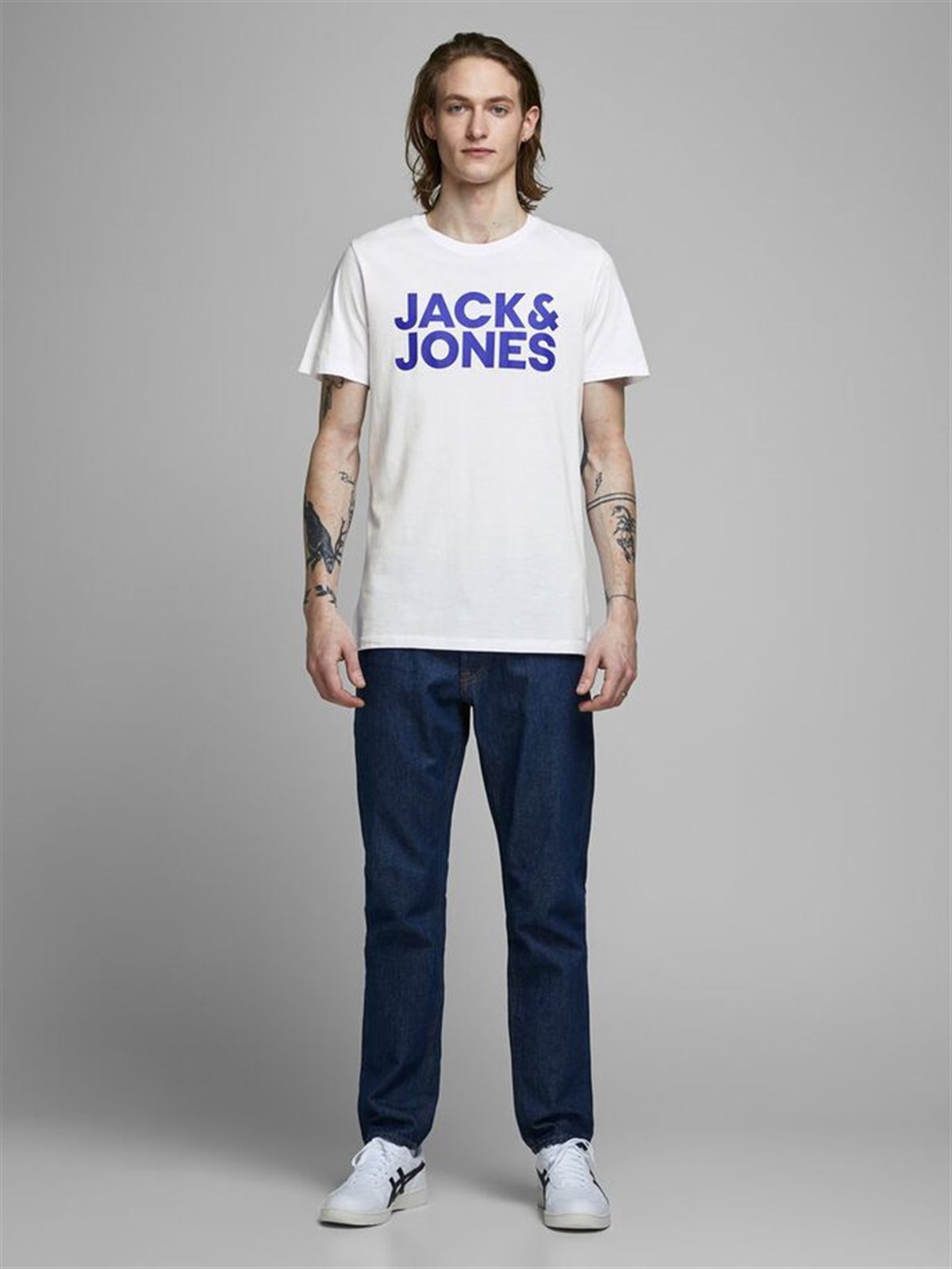 12151955Jack&Jones Jjecorp Logo Tee SS O-Neck Noos Erkek T-Shirt-12151955