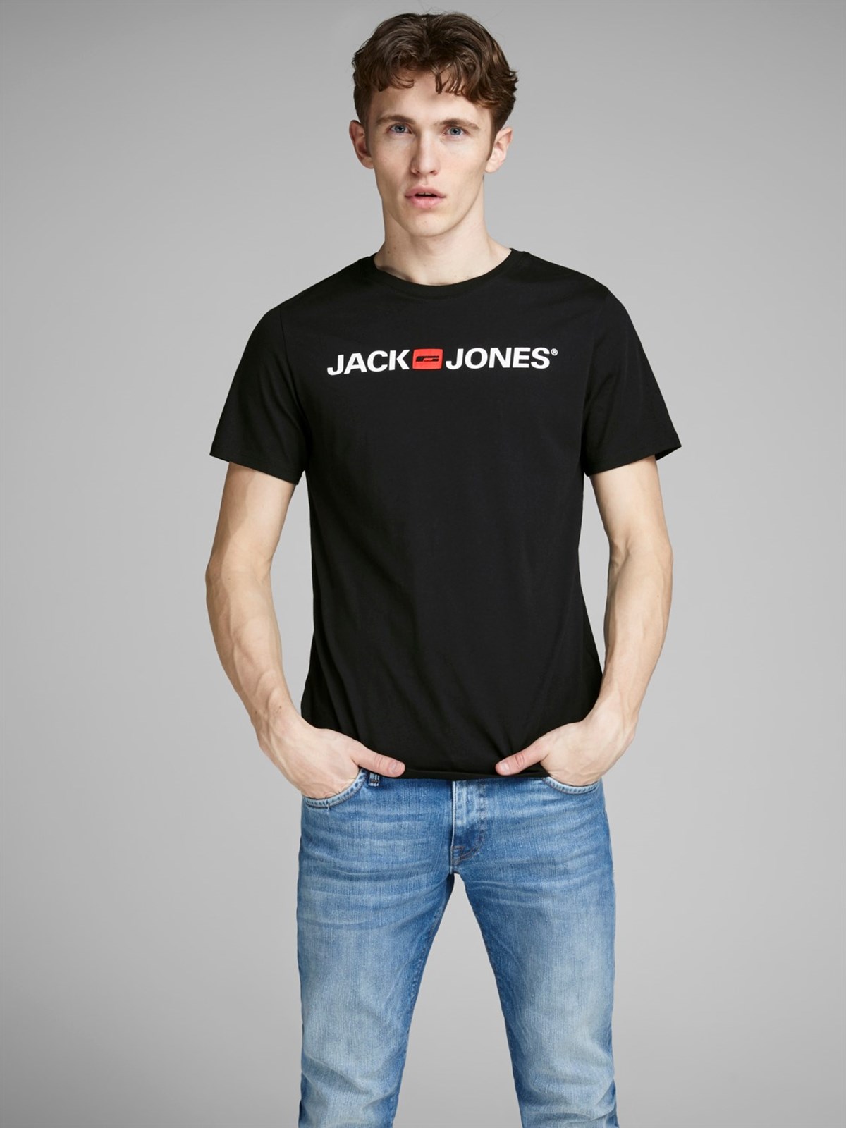 12137126Jack&Jones Jjecorp Logo Tee SS Crew Neck Noos Erkek T-Shirt-12137126