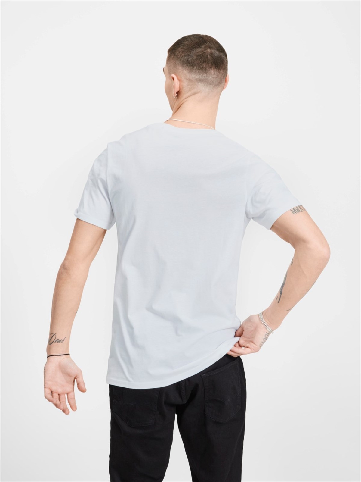12137126Jack&Jones Jjecorp Logo Tee SS Crew Neck Noos Erkek T-Shirt-12137126