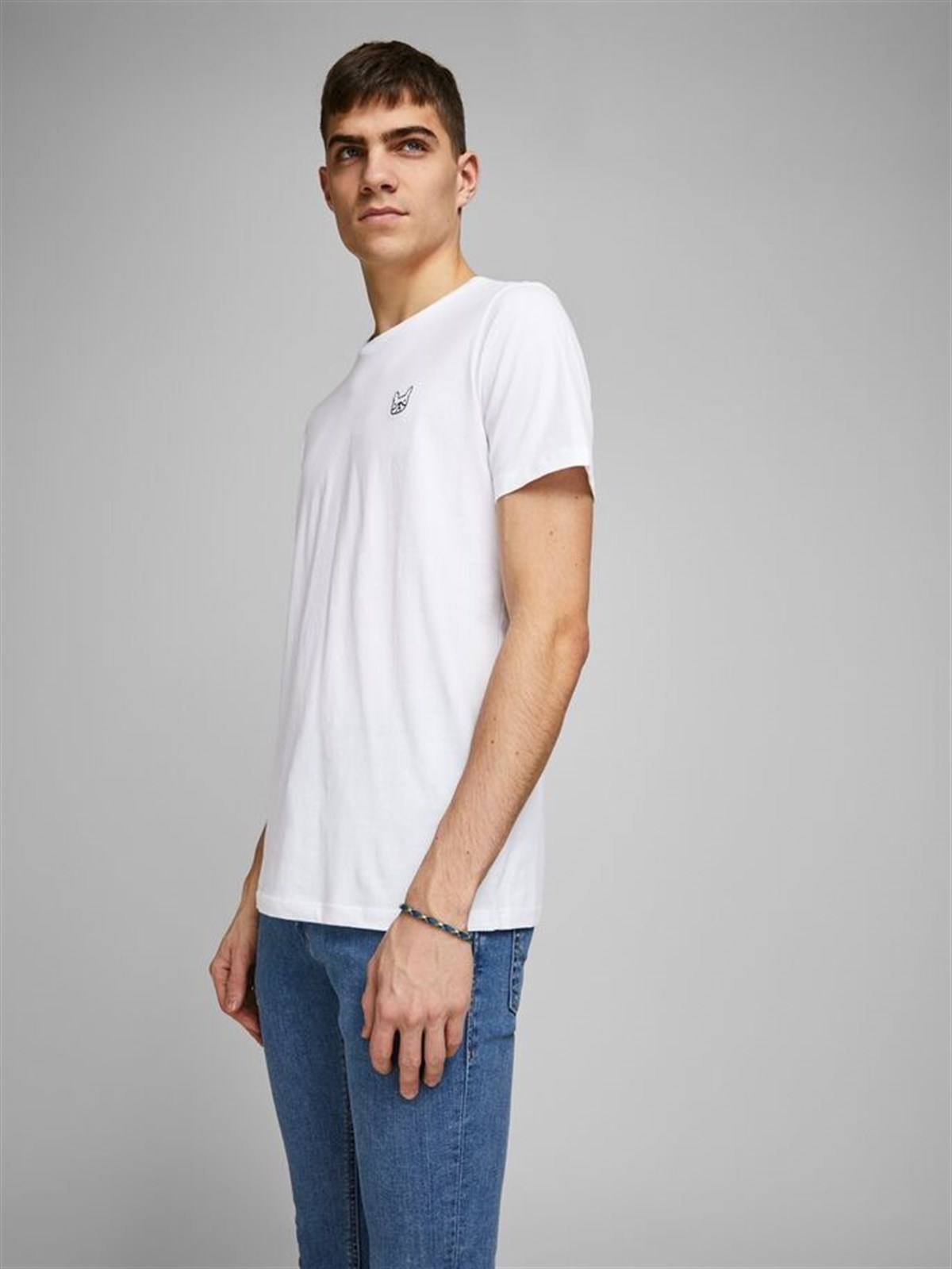 12164931Jack&Jones Jjedenim Logo Tee SS O-Neck Noos Erkek T-Shirt-12164931