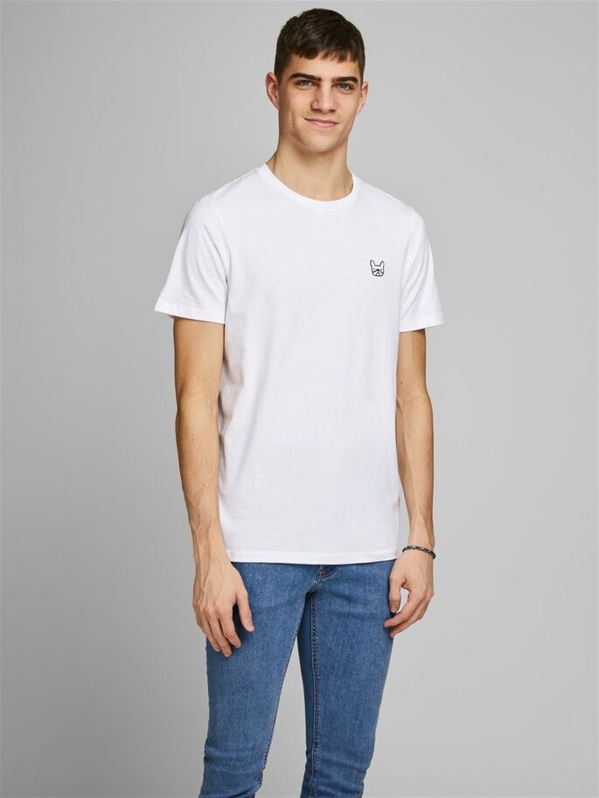 12164931Jack&Jones Jjedenim Logo Tee SS O-Neck Noos Erkek T-Shirt-12164931