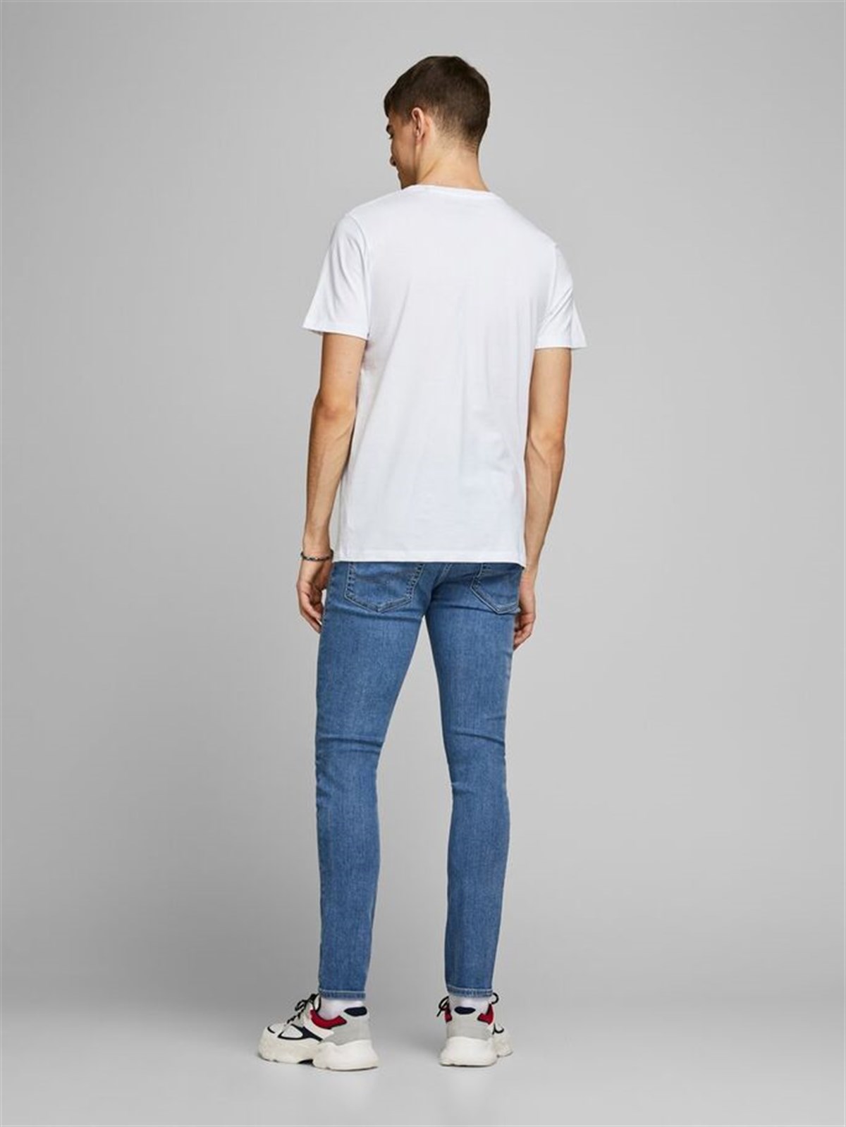 12164931Jack&Jones Jjedenim Logo Tee SS O-Neck Noos Erkek T-Shirt-12164931