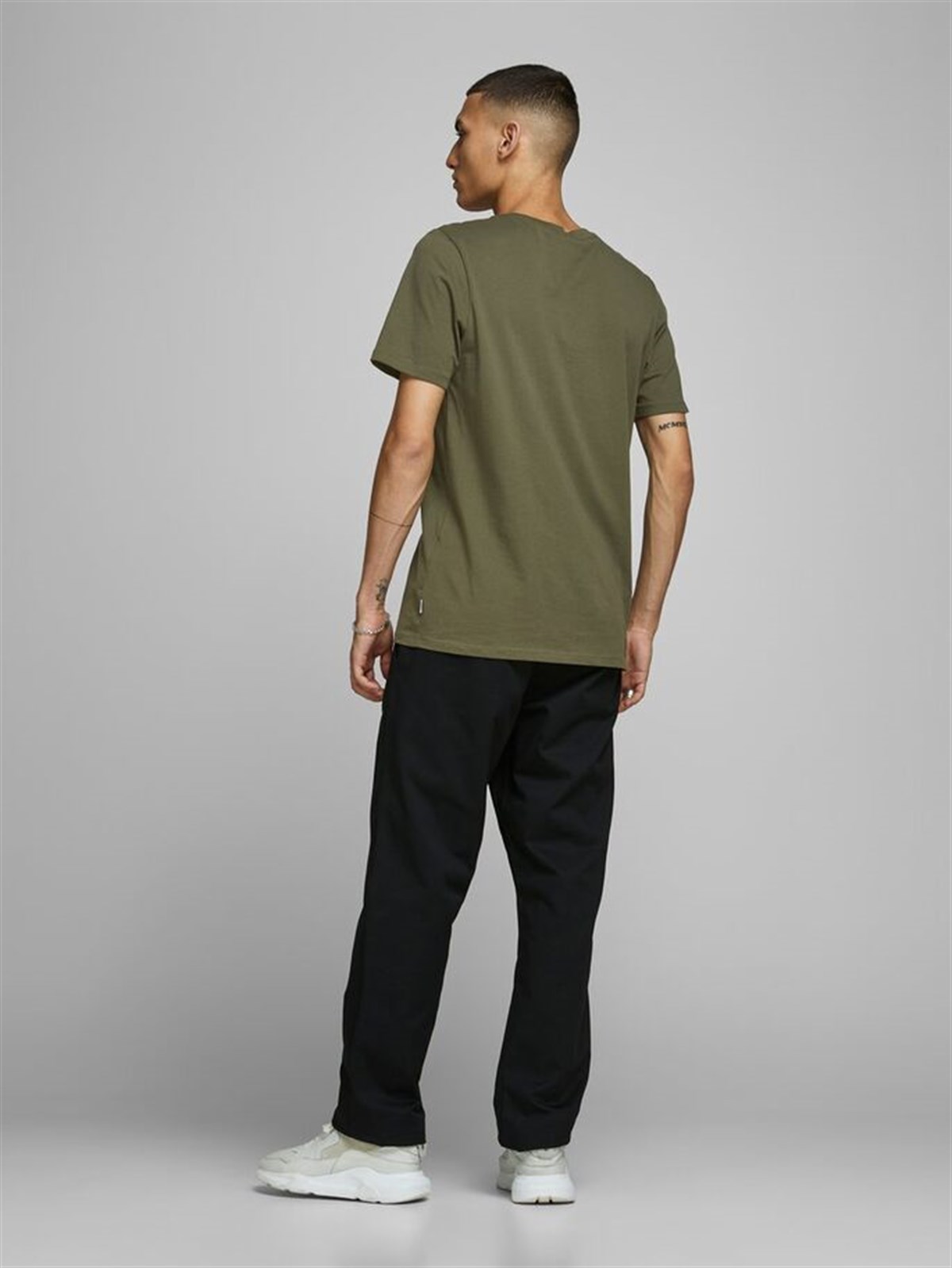 12156101Jack&Jones Jjeorganic Basic Tee SS O-Neck Noos Erkek T-Shirt-12156101
