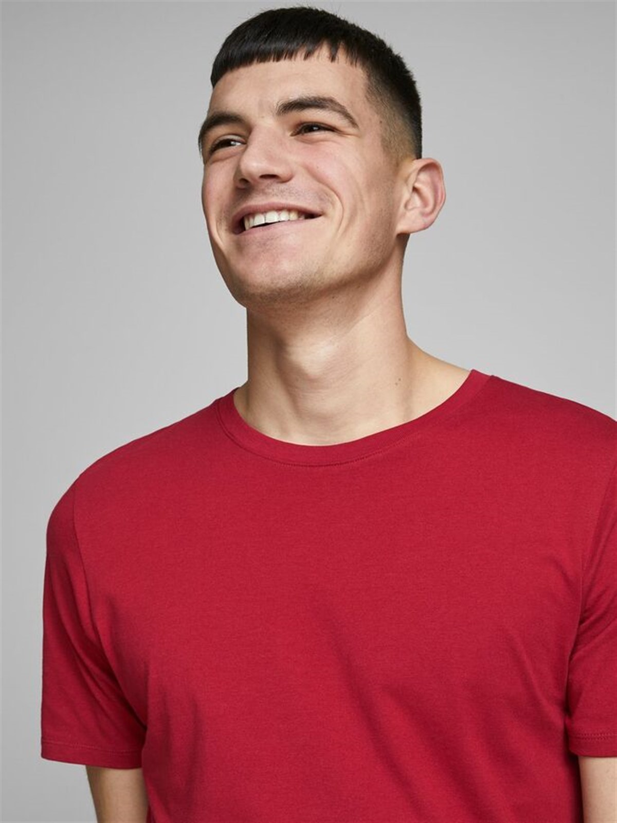 12156101Jack&Jones Jjeorganic Basic Tee SS O-Neck Noos Erkek T-Shirt-12156101