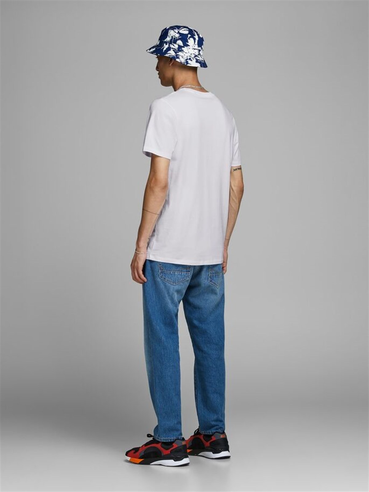 12156101Jack&Jones Jjeorganic Basic Tee SS O-Neck Noos Erkek T-Shirt-12156101