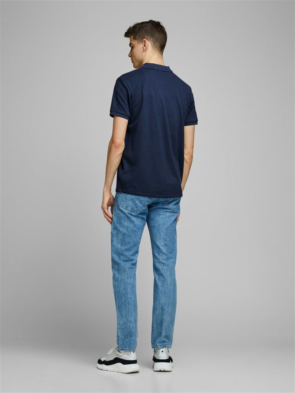 12171670Jack&Jones Jorcobana SS Erkek Polo T-Shirt-12171670