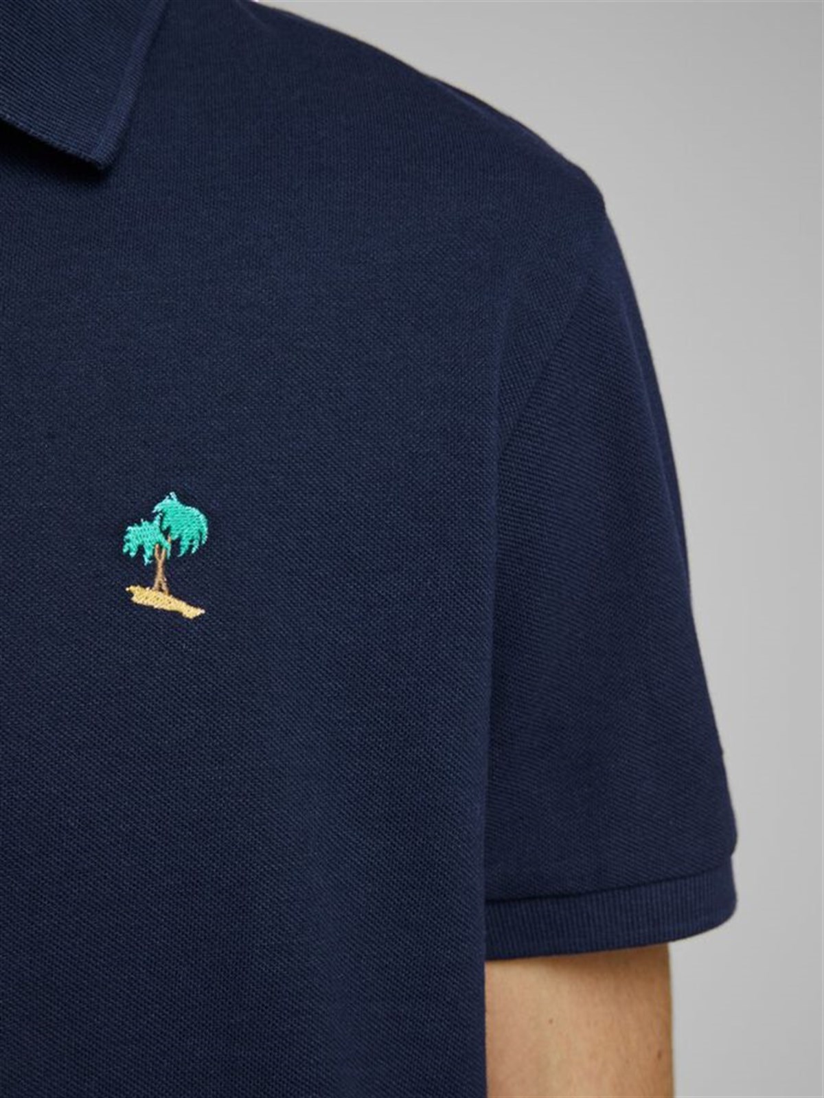 12171670Jack&Jones Jorcobana SS Erkek Polo T-Shirt-12171670