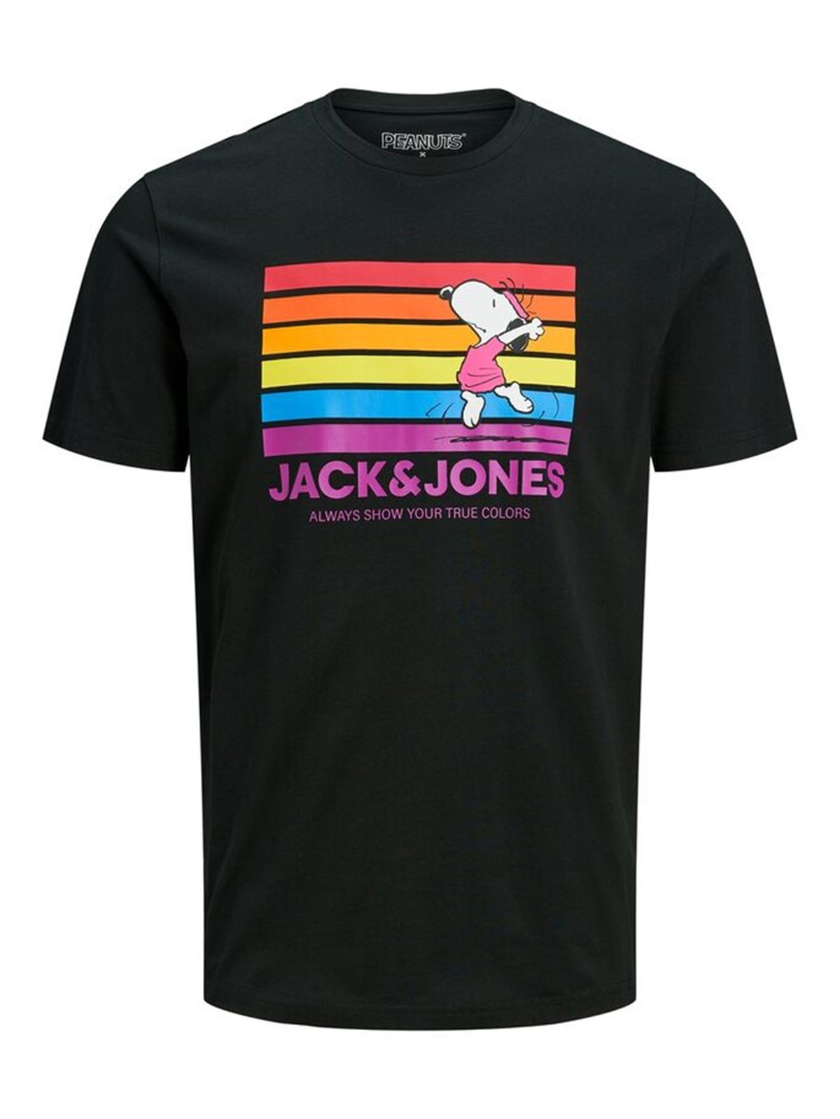 12174182Jack&Jones Jorpeanuts Pride SS Crew Neck Erkek Tişört - 12174191