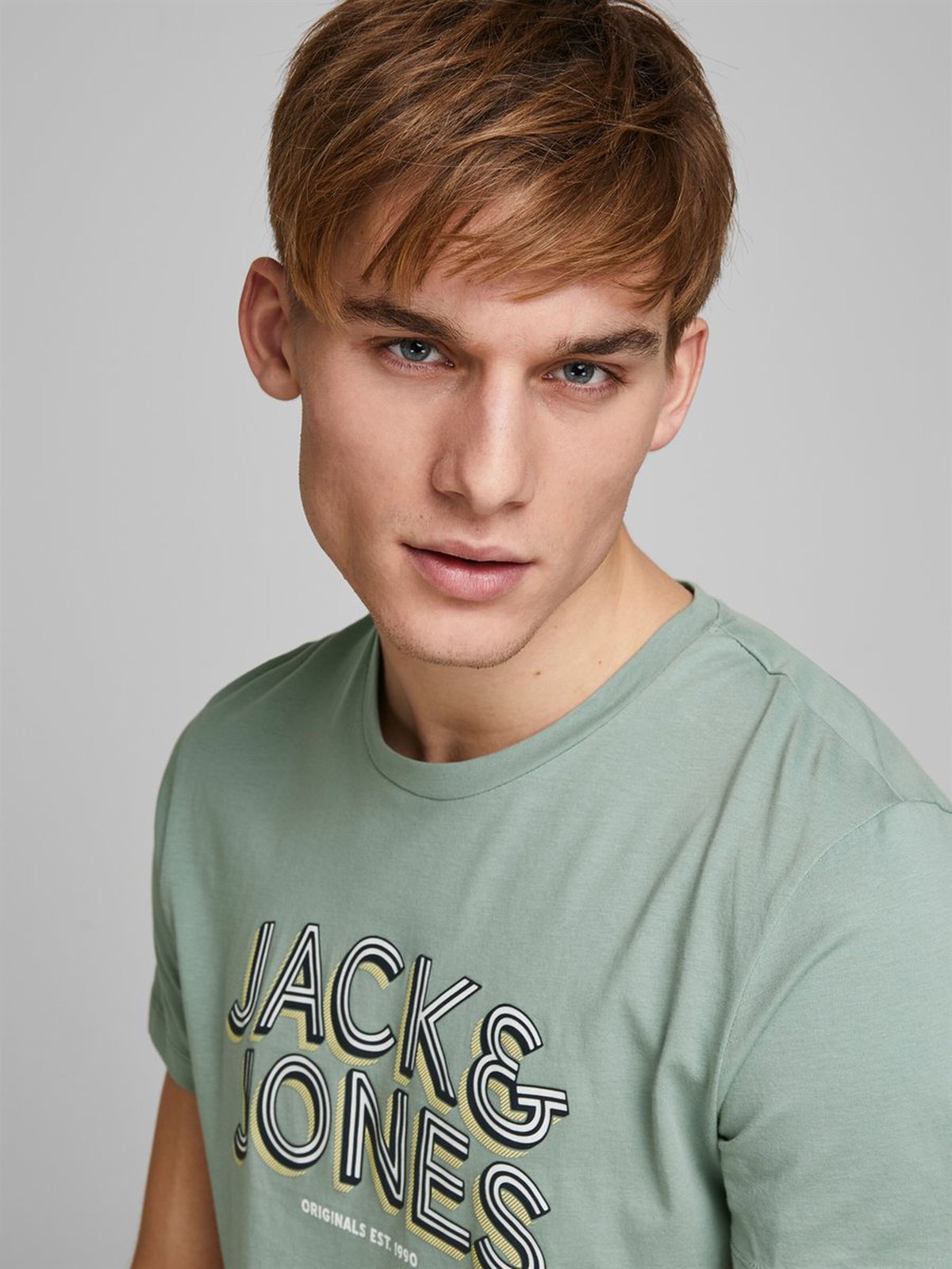 12171745Jack&Jones Jorvenicebeach Organic Tee SS Crew Neck Erkek T-Shirt-12171745
