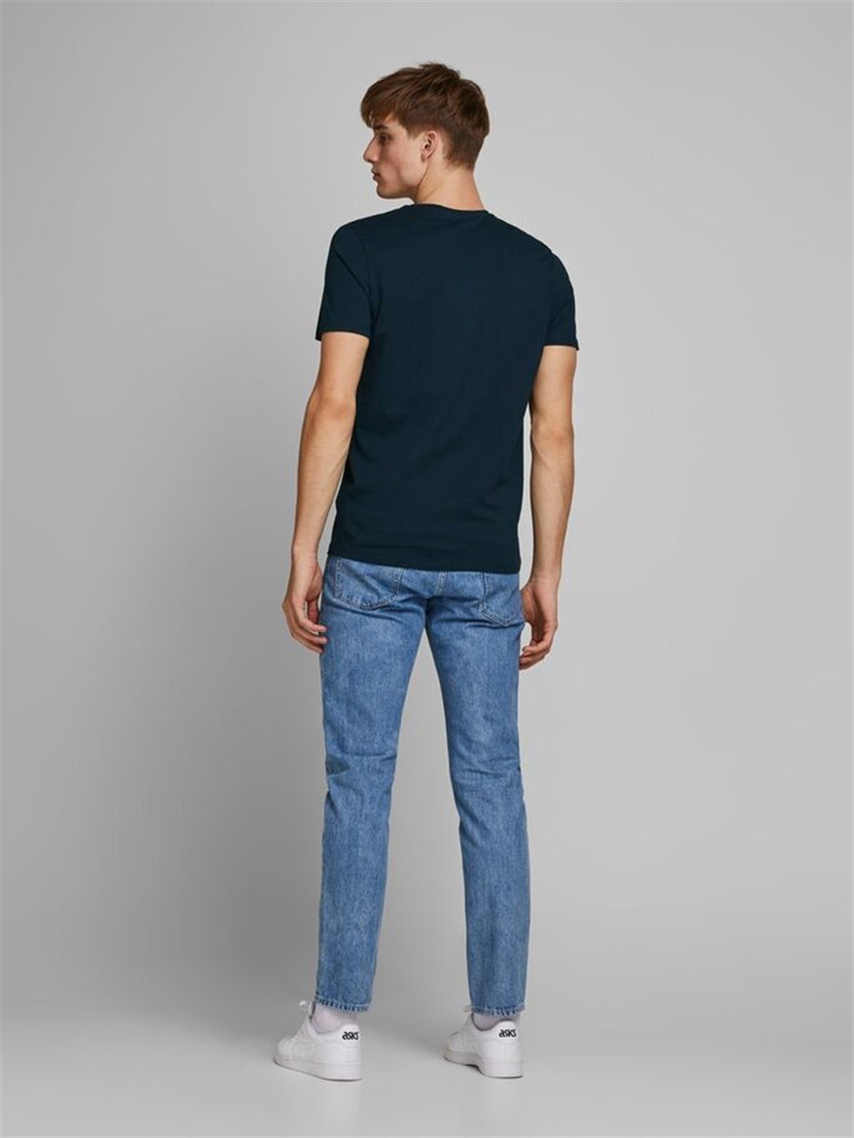 12171745Jack&Jones Jorvenicebeach Organic Tee SS Crew Neck Erkek T-Shirt-12171745