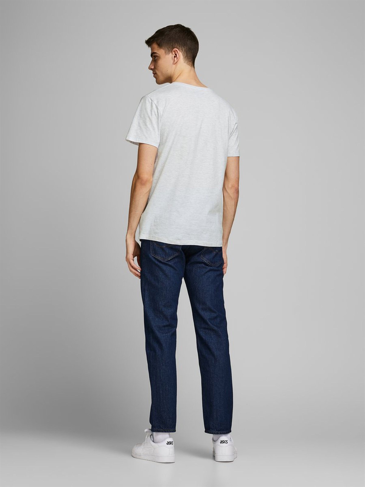 12171745Jack&Jones Jorvenicebeach Organic Tee SS Crew Neck Erkek T-Shirt-12171745