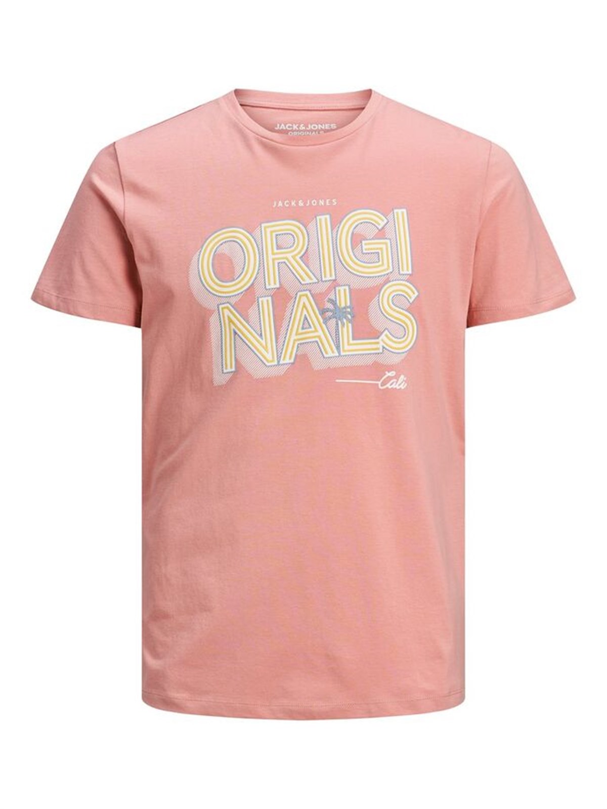 12171745Jack&Jones Jorvenicebeach Organic Tee SS Crew Neck Erkek T-Shirt-12171745