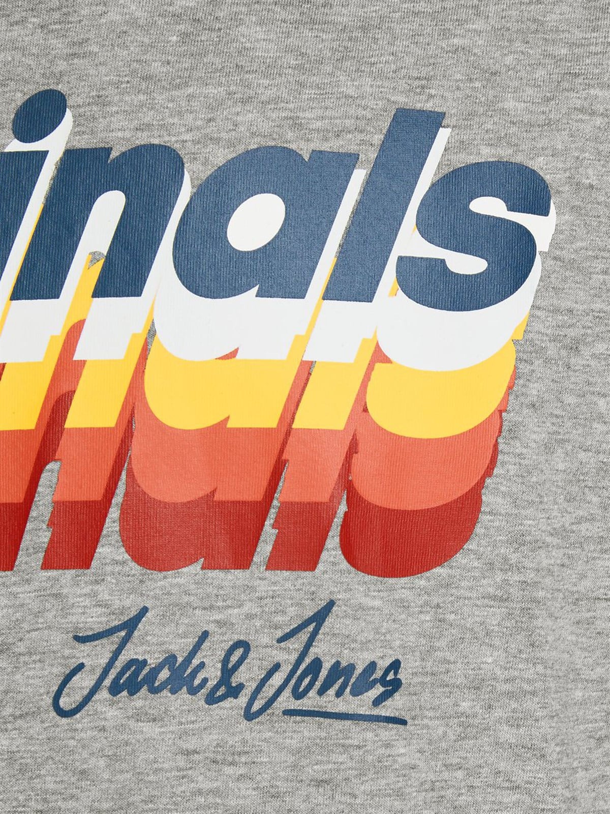12168083NEBIMV3NEBIMV3|12168083|LGMelangeJACK&JONES JORVENTURE TEE SS CREW NECK STS ERKEK T-SHIRT - 12168083-Light Grey Melange
