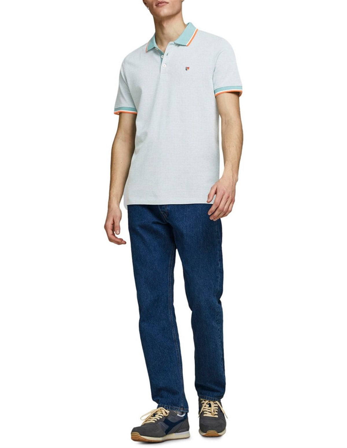 12169064Jack&Jones Jprbluwin Erkek Polo Tişört