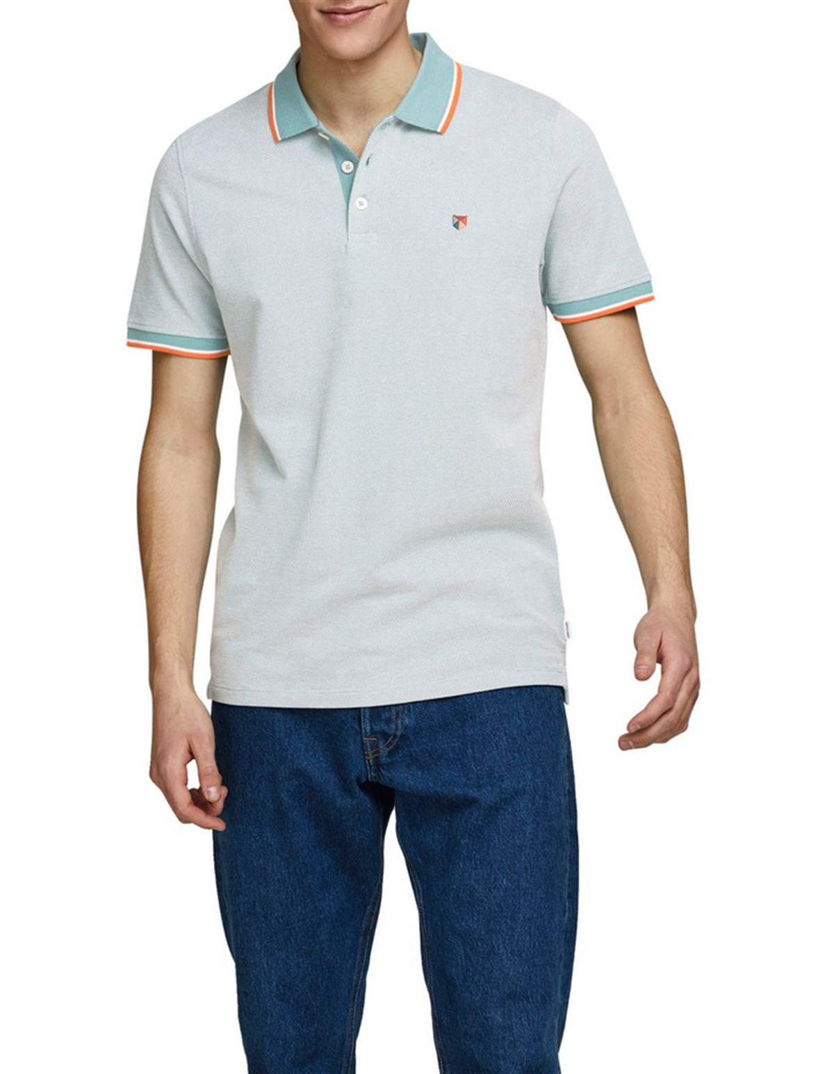 12169064Jack&Jones Jprbluwin Erkek Polo Tişört